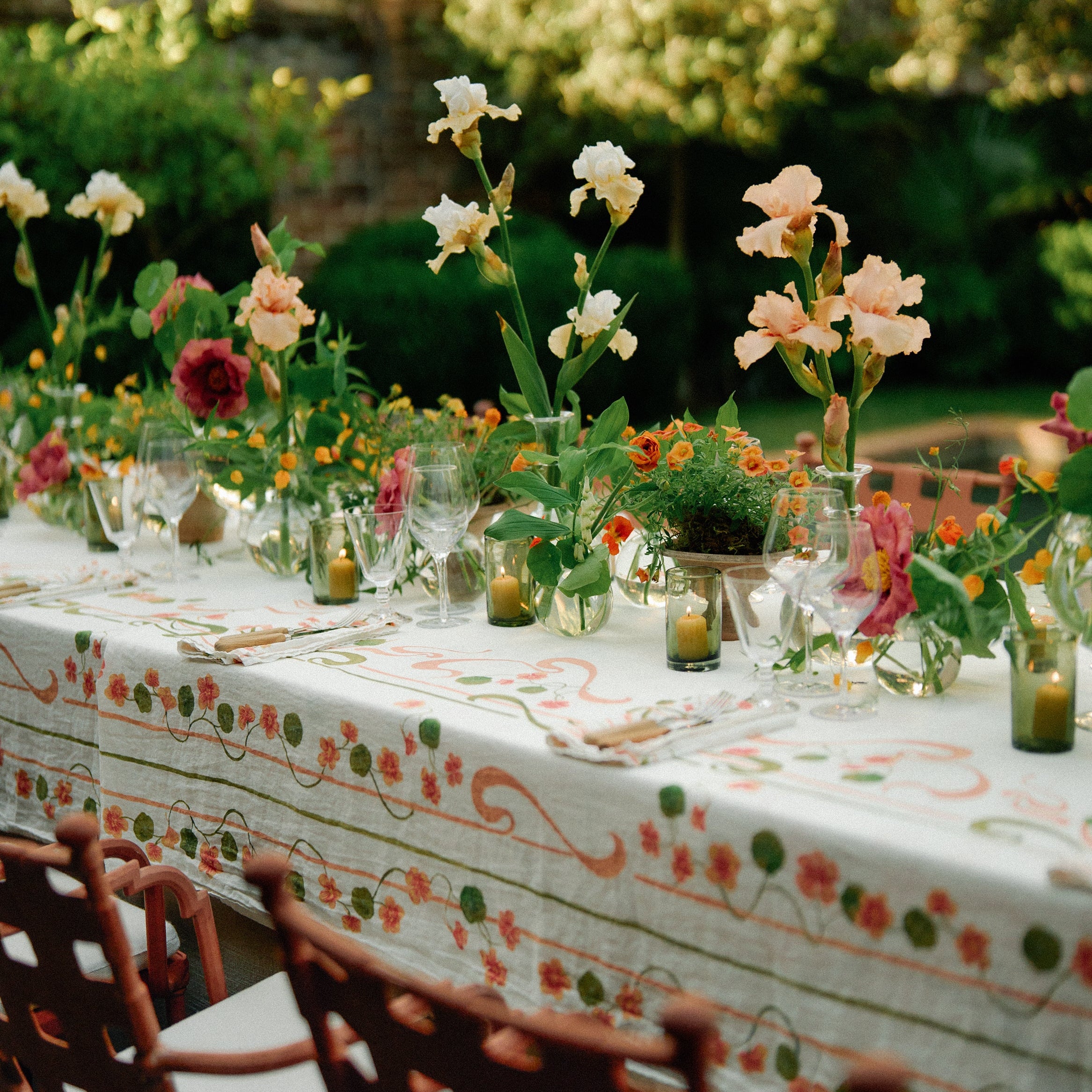 Capucines Linen Tablecloth