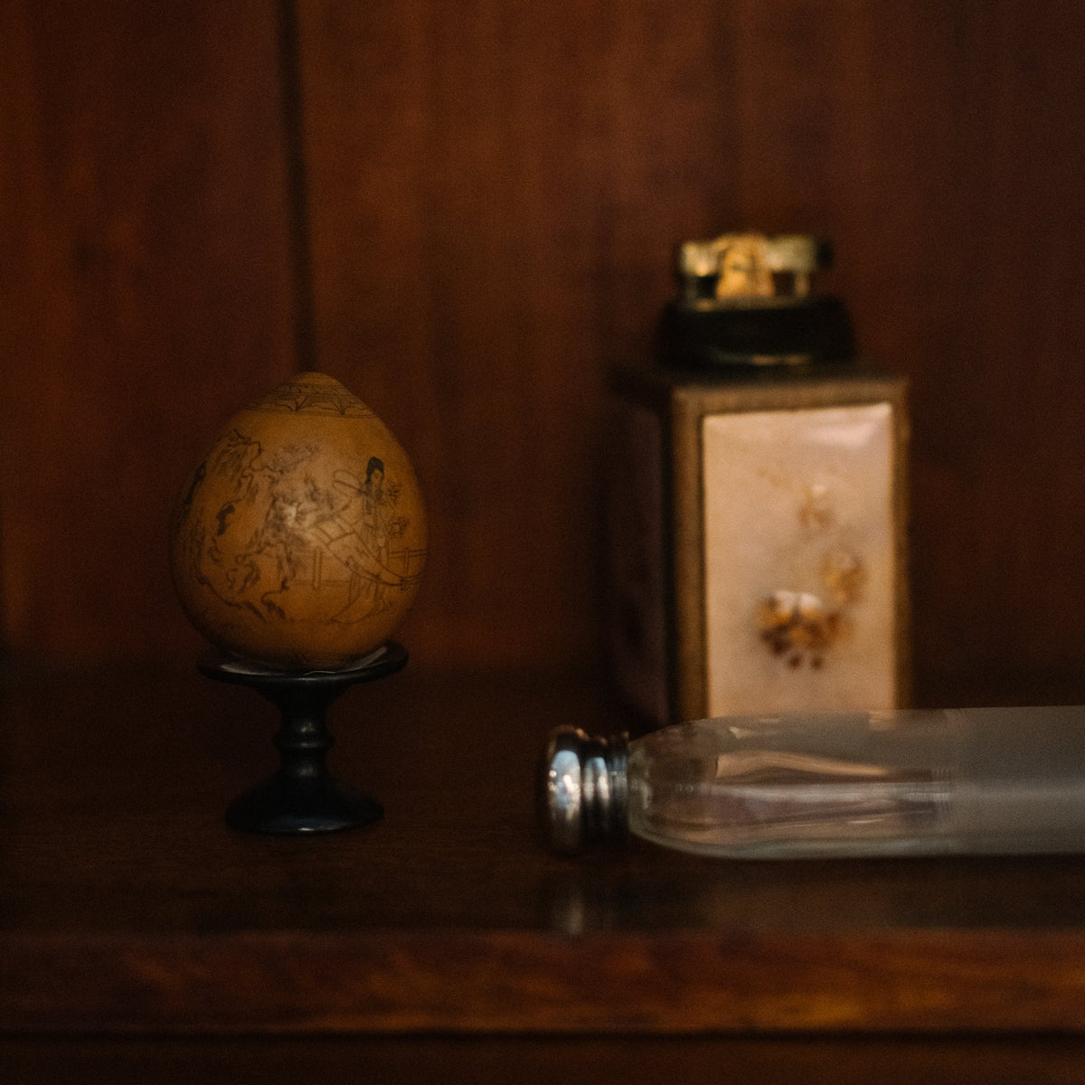 Calabash Gourd on Stand c. Early 20th C.
