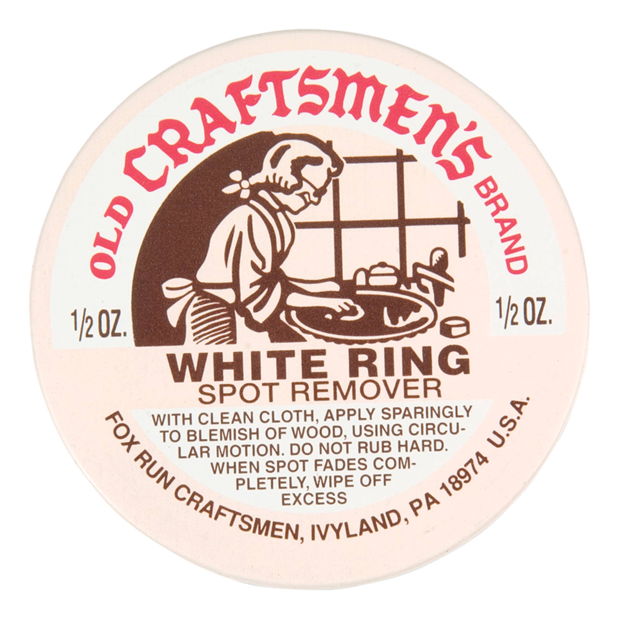 Fox Run White Ring Spot Remover, 0.5-Ounce