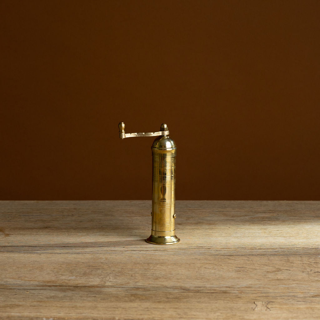 8" Atlas Brass Salt Mill