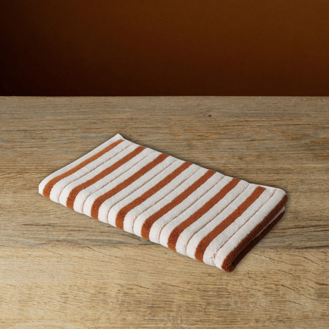 Echo Bath Mat, Fuyu & Chalk