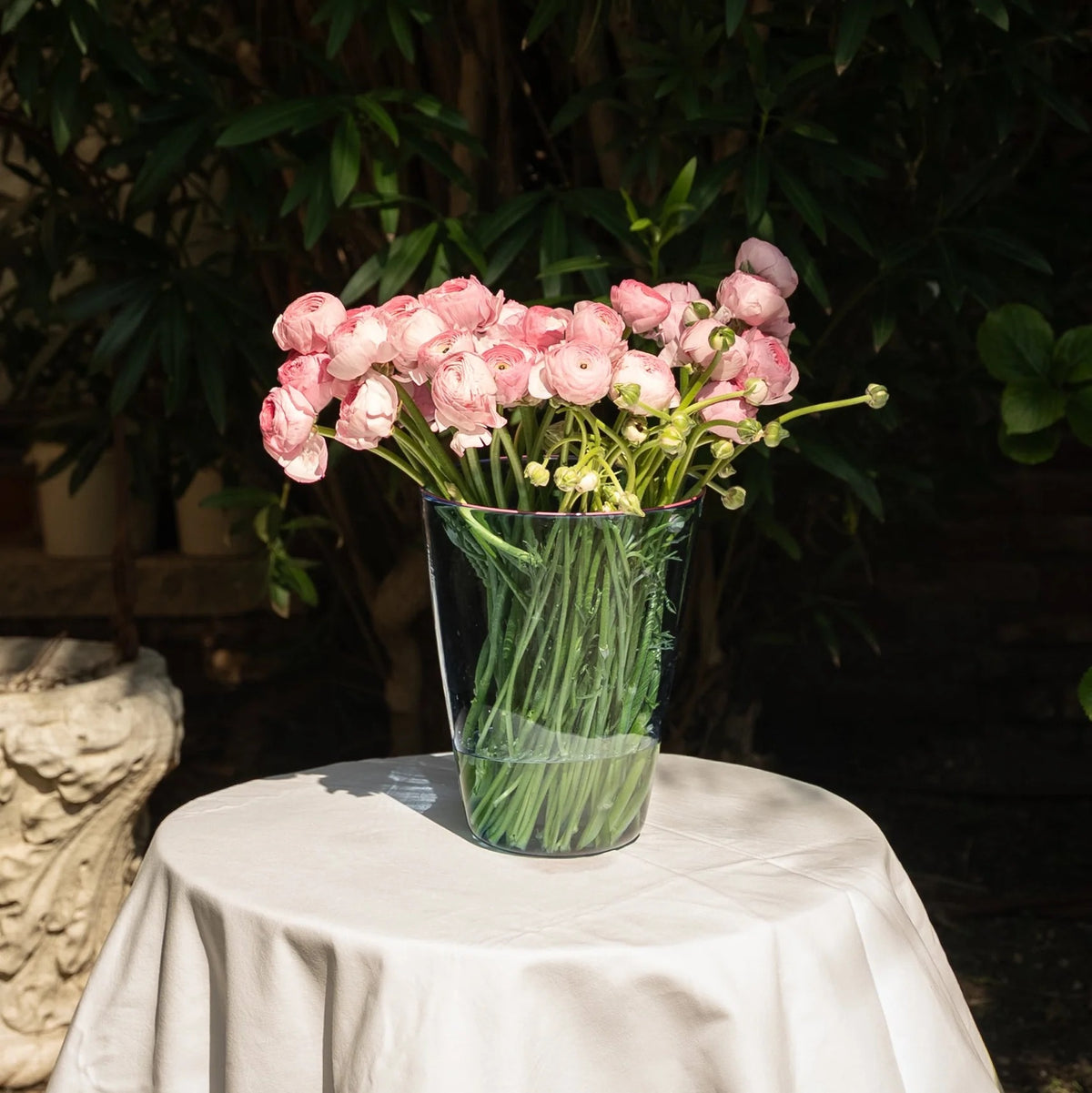 Forget Me Not Small Light Blue Vase