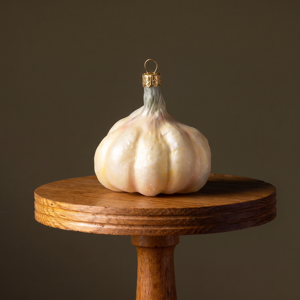 Garlic Glass Ornament