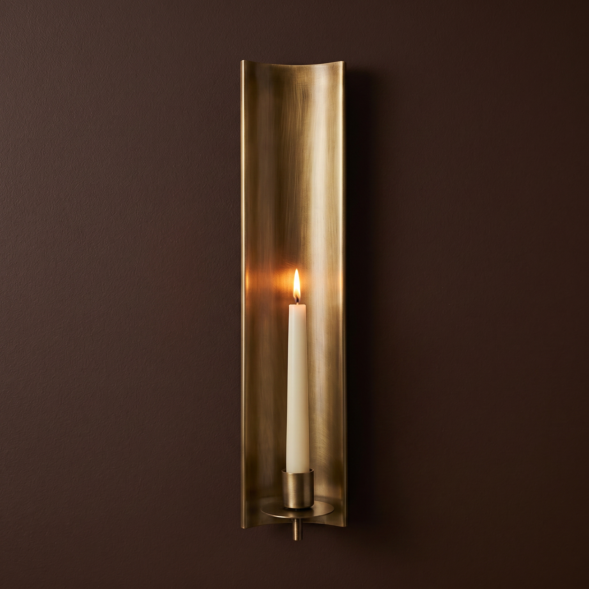 Channel Candle Wall Sconce