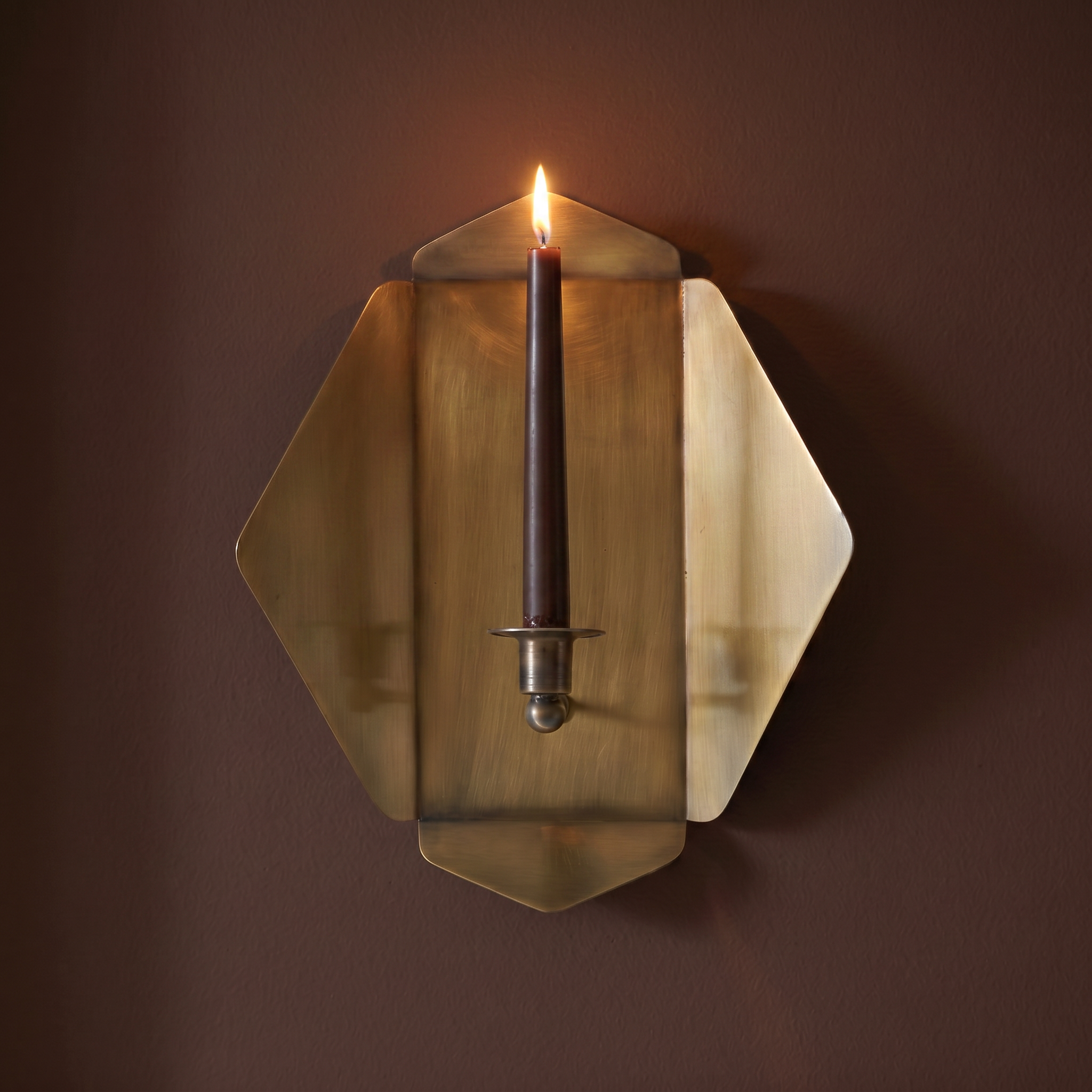 Quatrefold Candle Wall Sconce