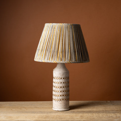 Ivory & Gold Bergboms Table Lamp