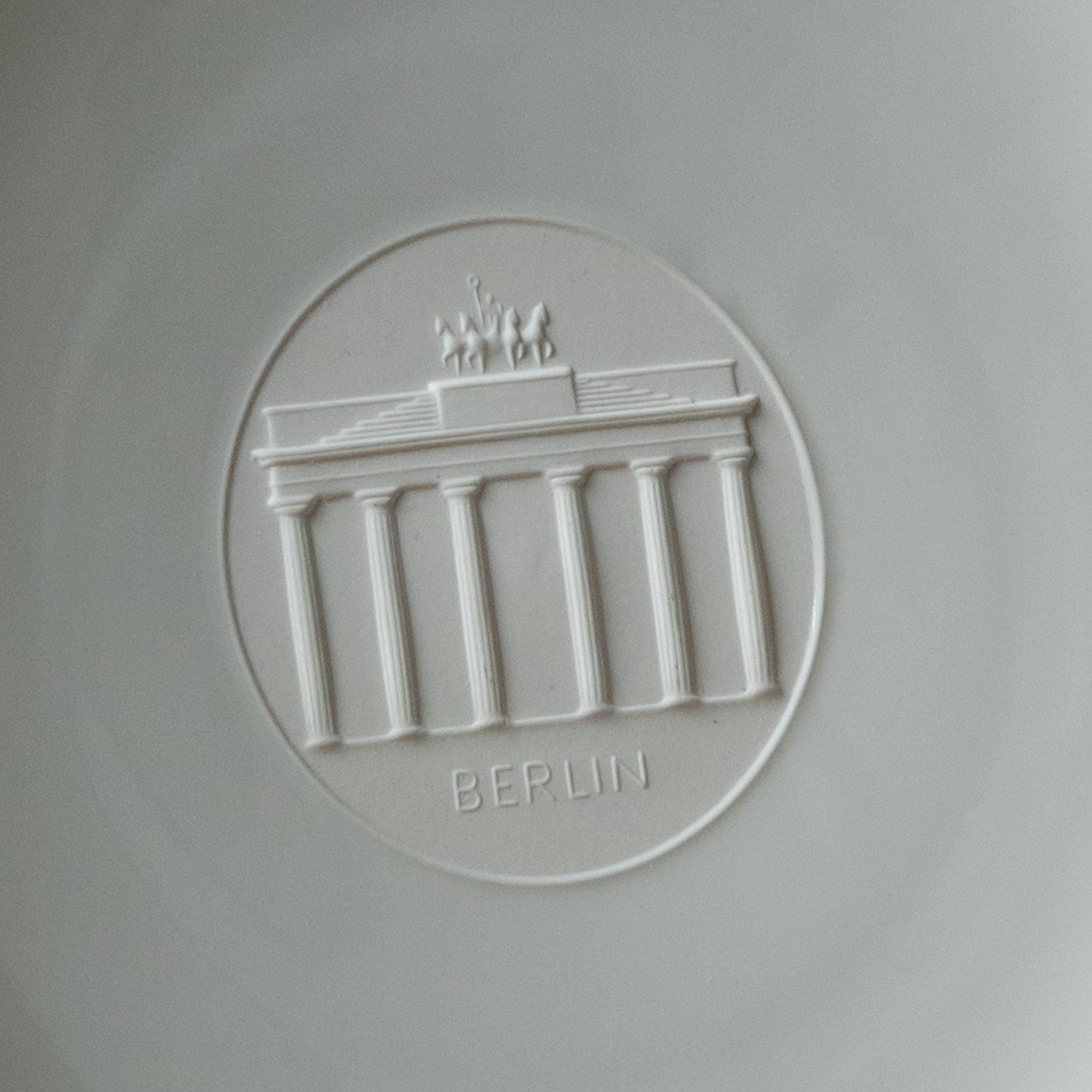 KPM Berlin Neoclassical Porcelain Plate