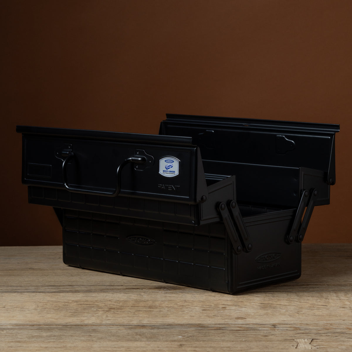 Steel Cantilever Toolbox ST-350 Black