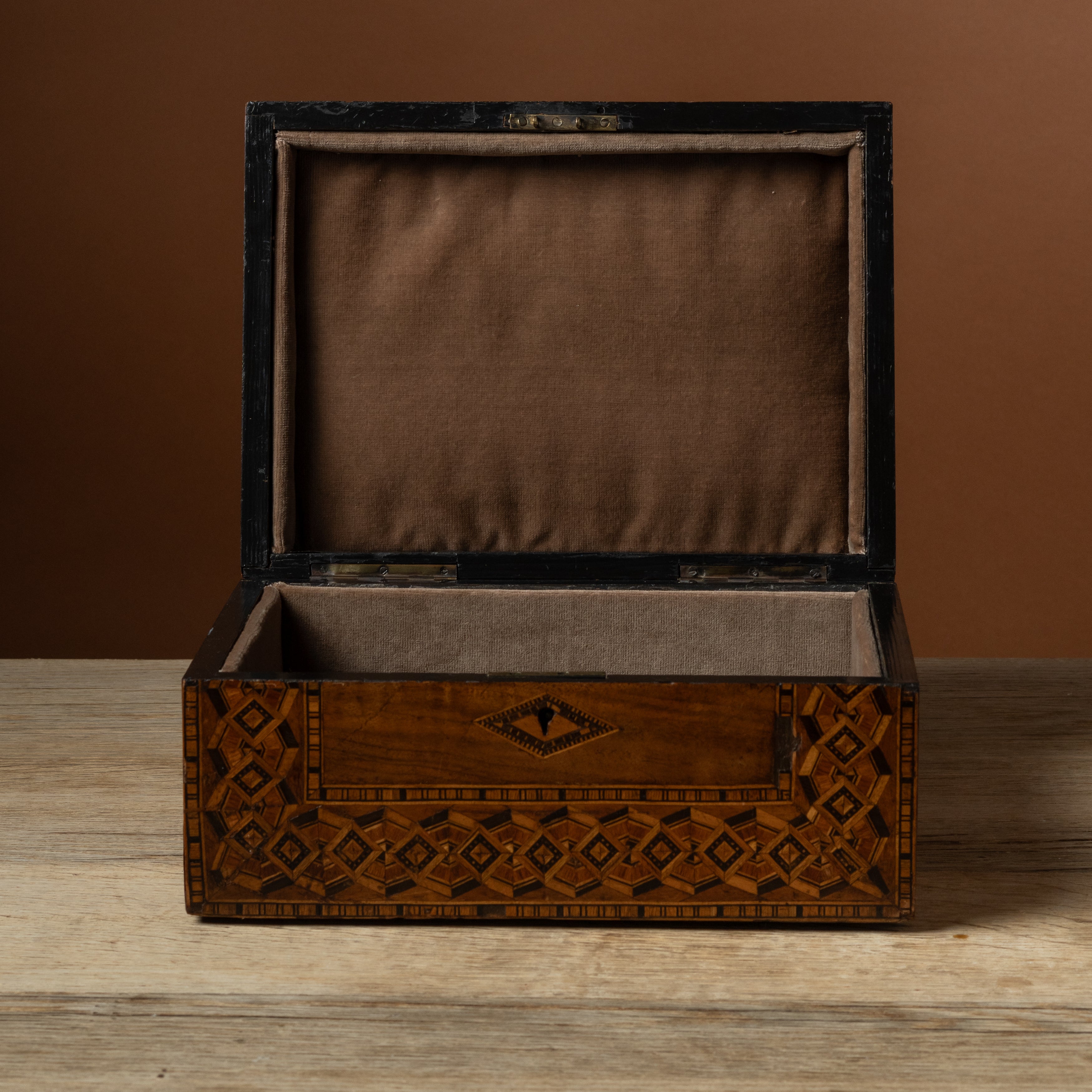Tunbridge Geometric Parquetry Box