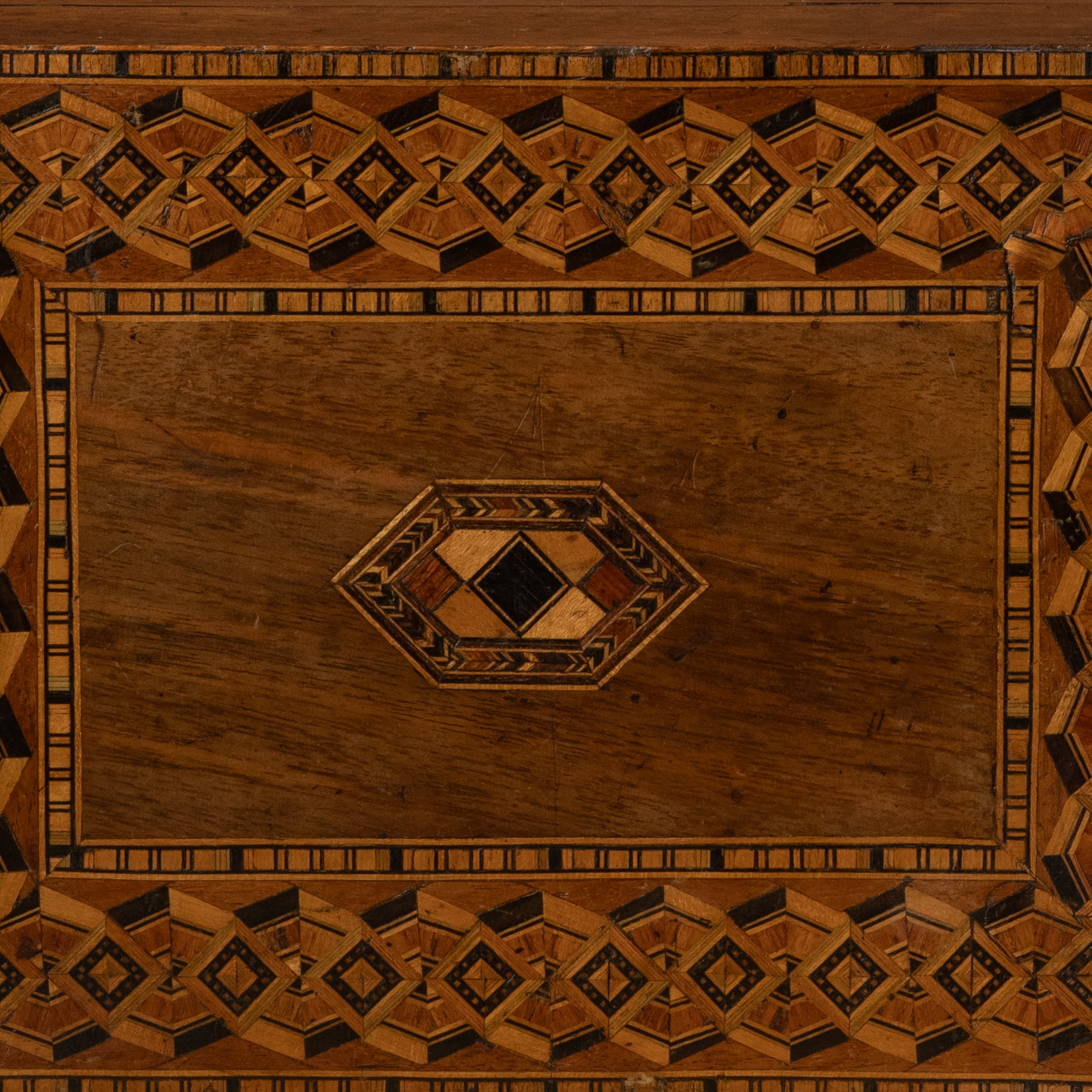 Tunbridge Geometric Parquetry Box