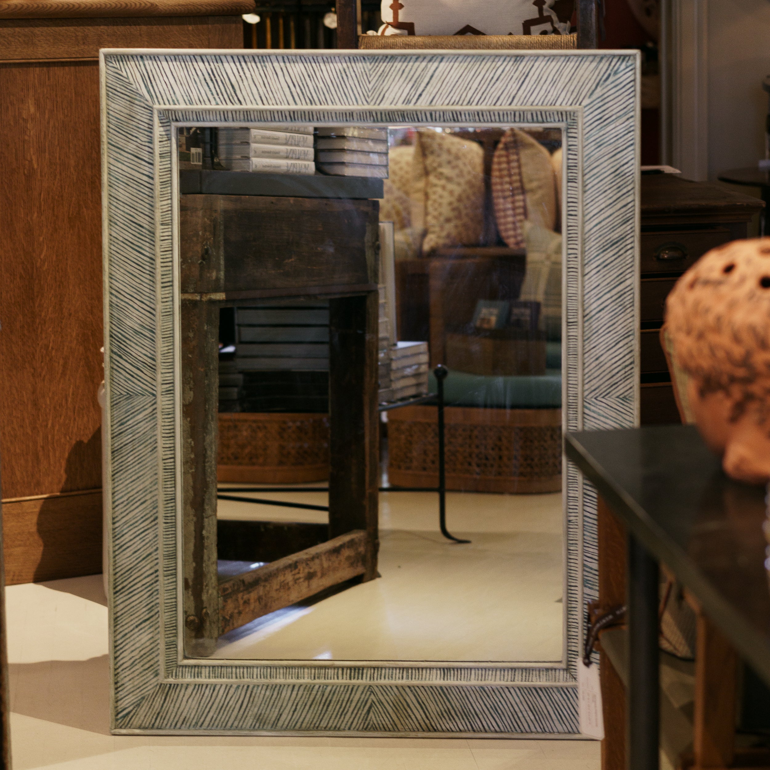 Venetian Strie Italian Mirror l