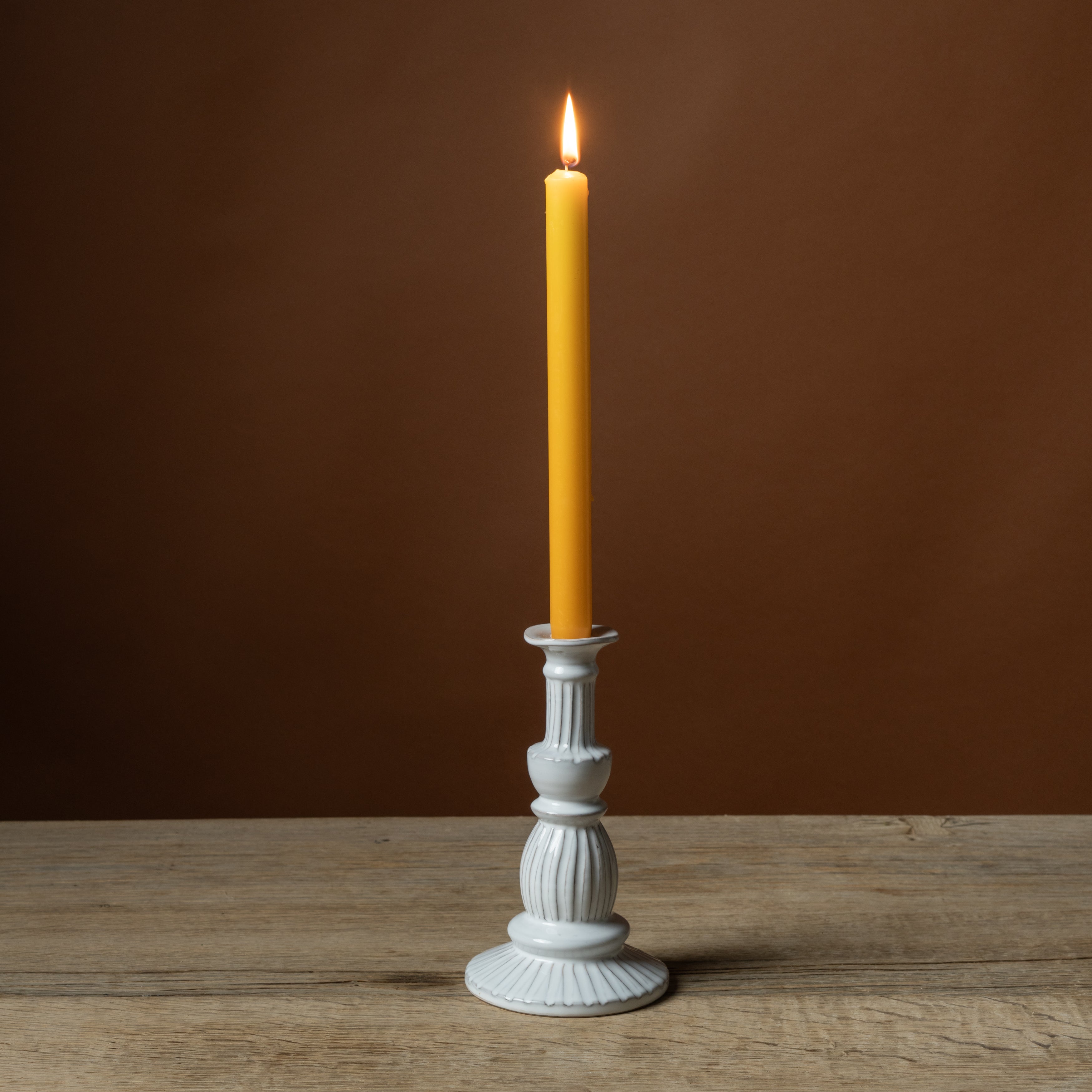Radi Fluted One-Tier Candleholder