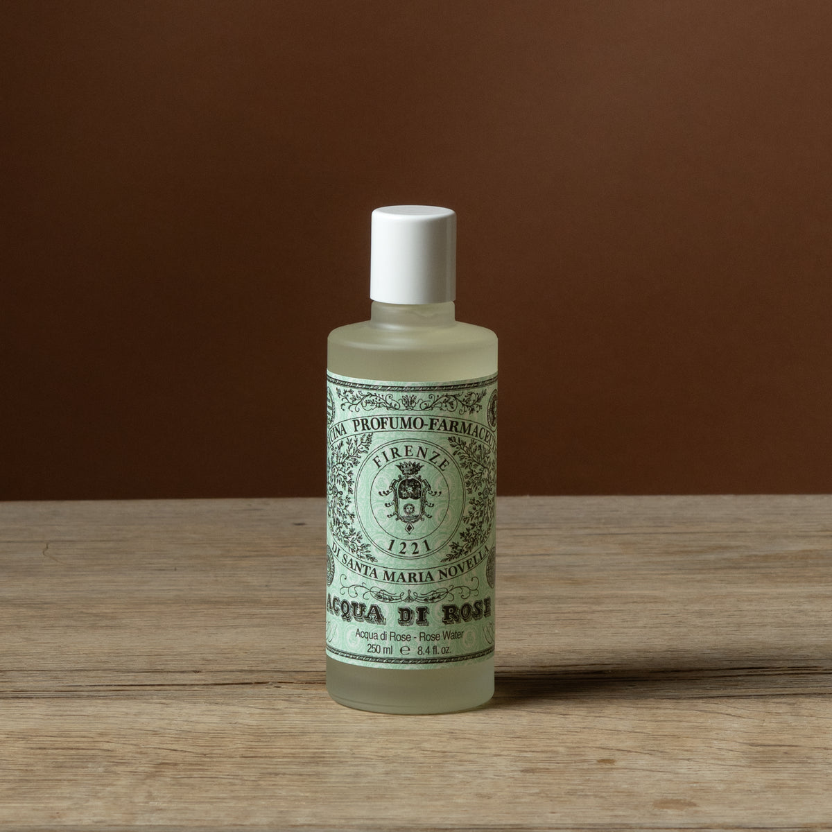 Santa Maria Novella Acqua di Rose rose water, 250 ml bottle.