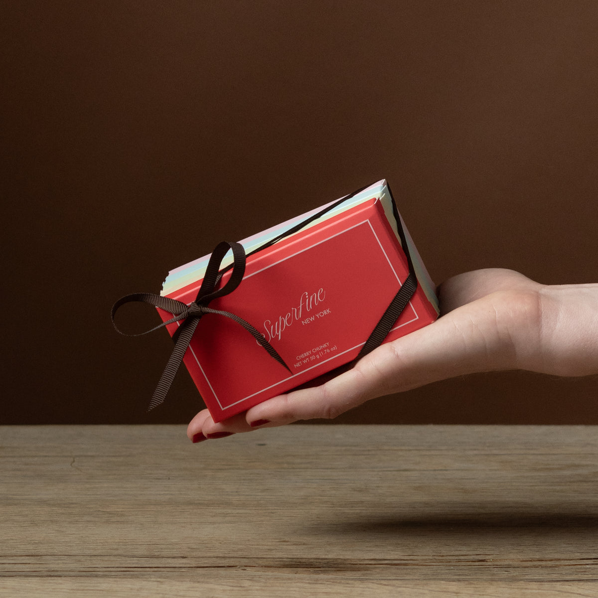 Superfine Cherry Chunky Chocolate Bar