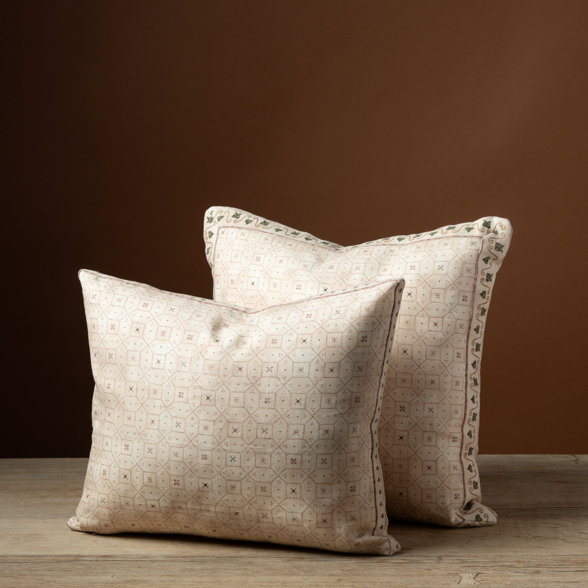Vinea Moirae Pillow in Barley