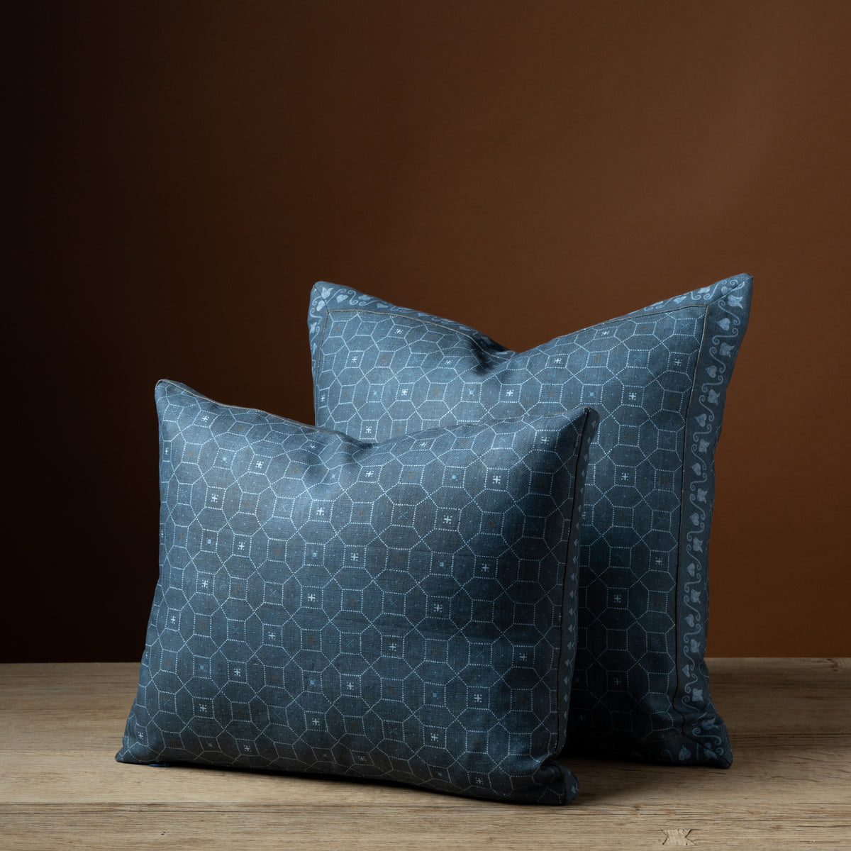 Vinea Moirae Pillow in Nyx