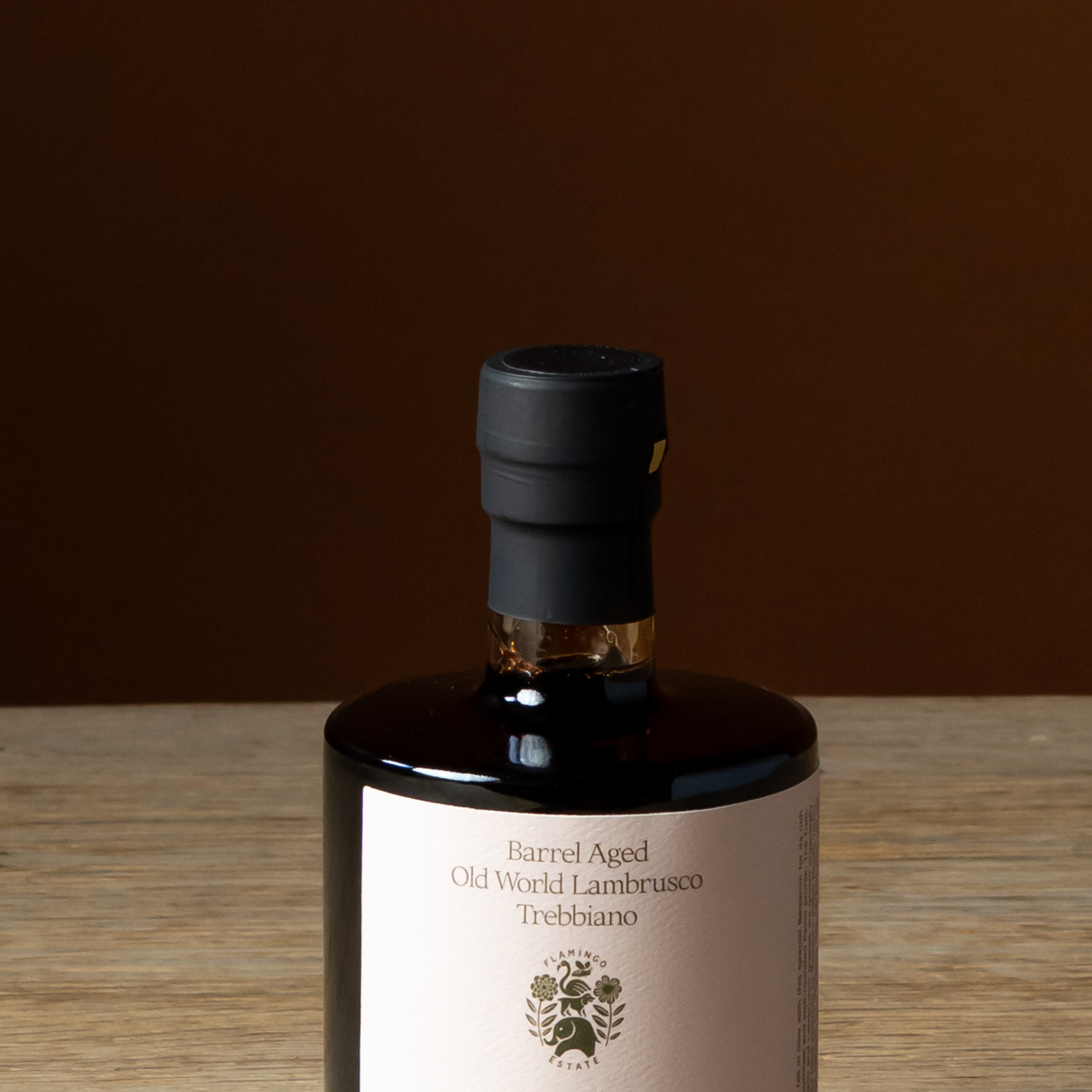 Barrel-Aged Old World Lambrusco Trebbiano Balsamic Vinegar
