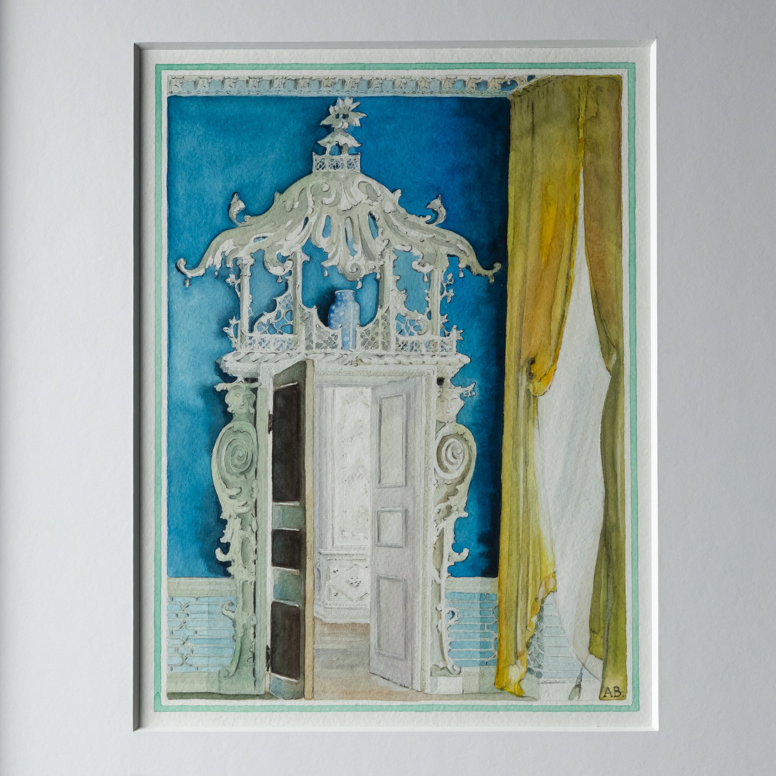 Chinese Bedroom at Claydon House by Aldous Bertram