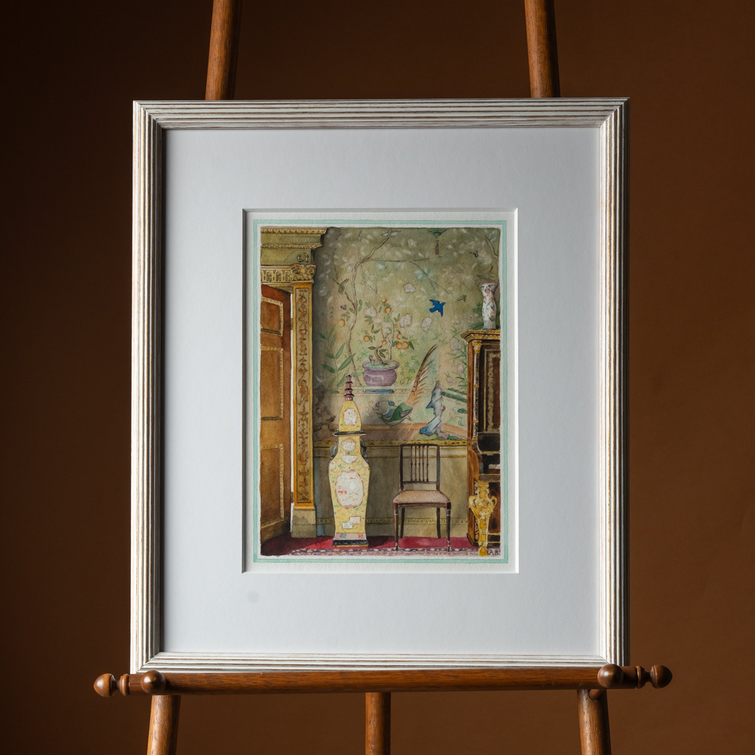 Chinese Drawing Room at Temple Newsam by Aldous Bertram