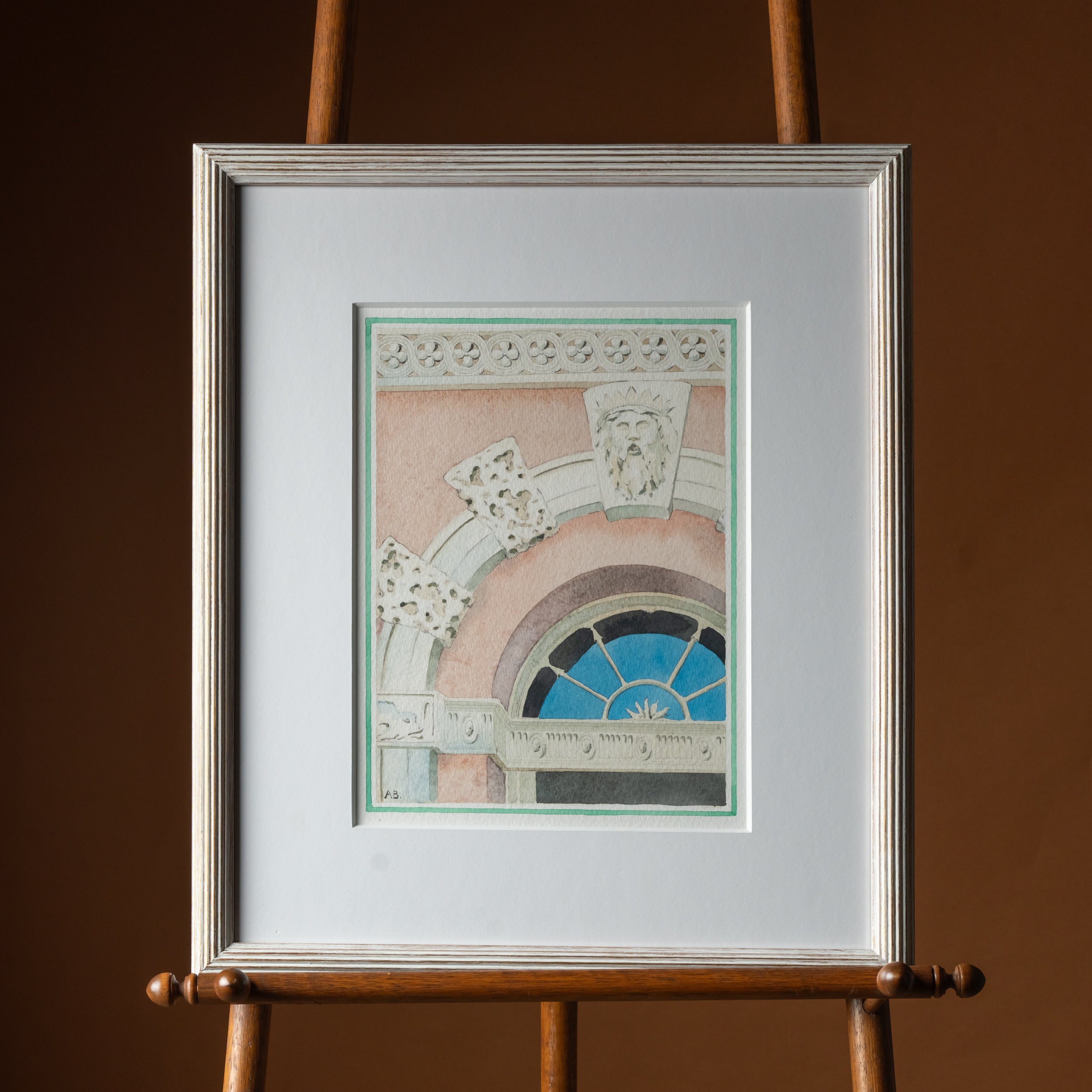 Front Door of Belmont House by Aldous Bertram