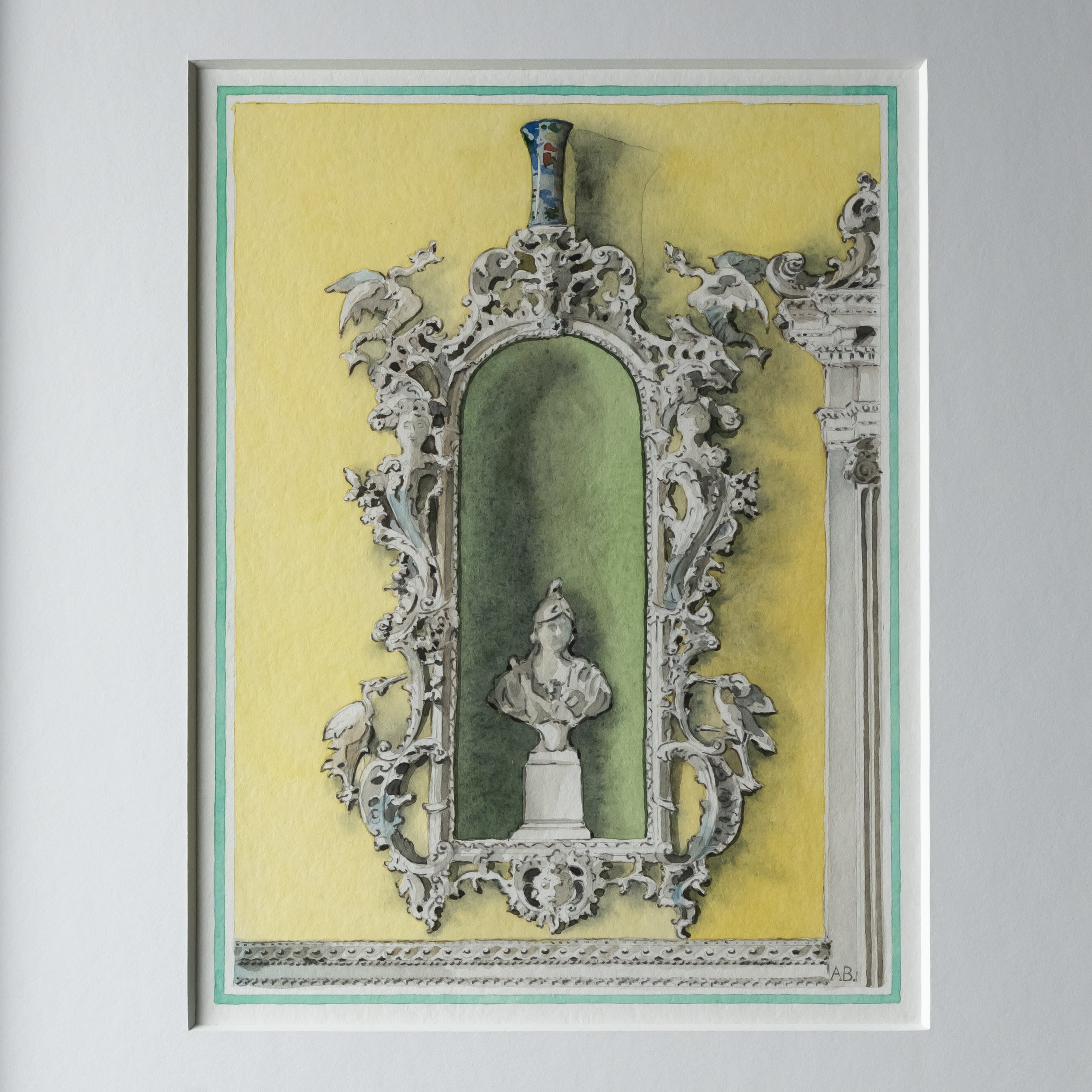 North Hall at Claydon House by Aldous Bertram