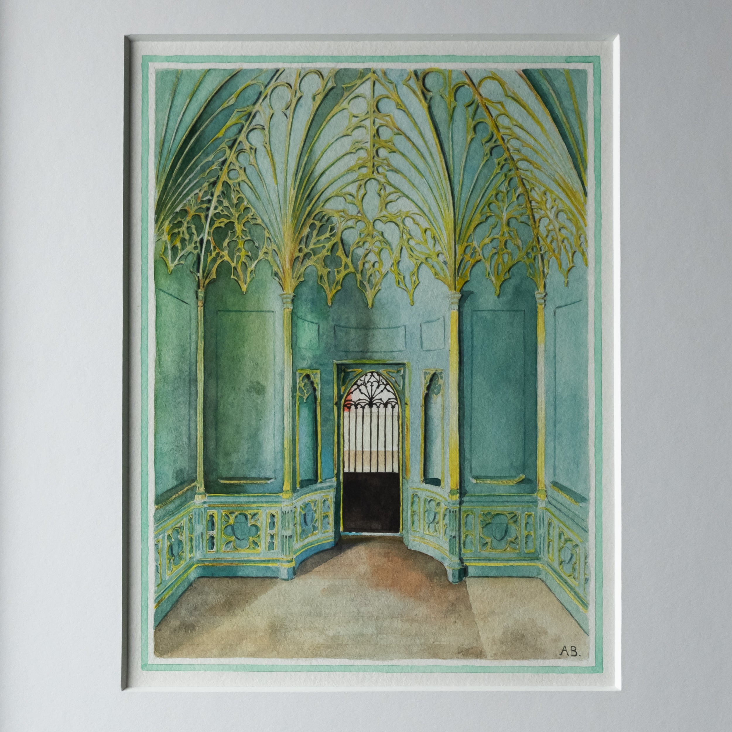 Tribune at Strawberry Hill by Aldous Bertram