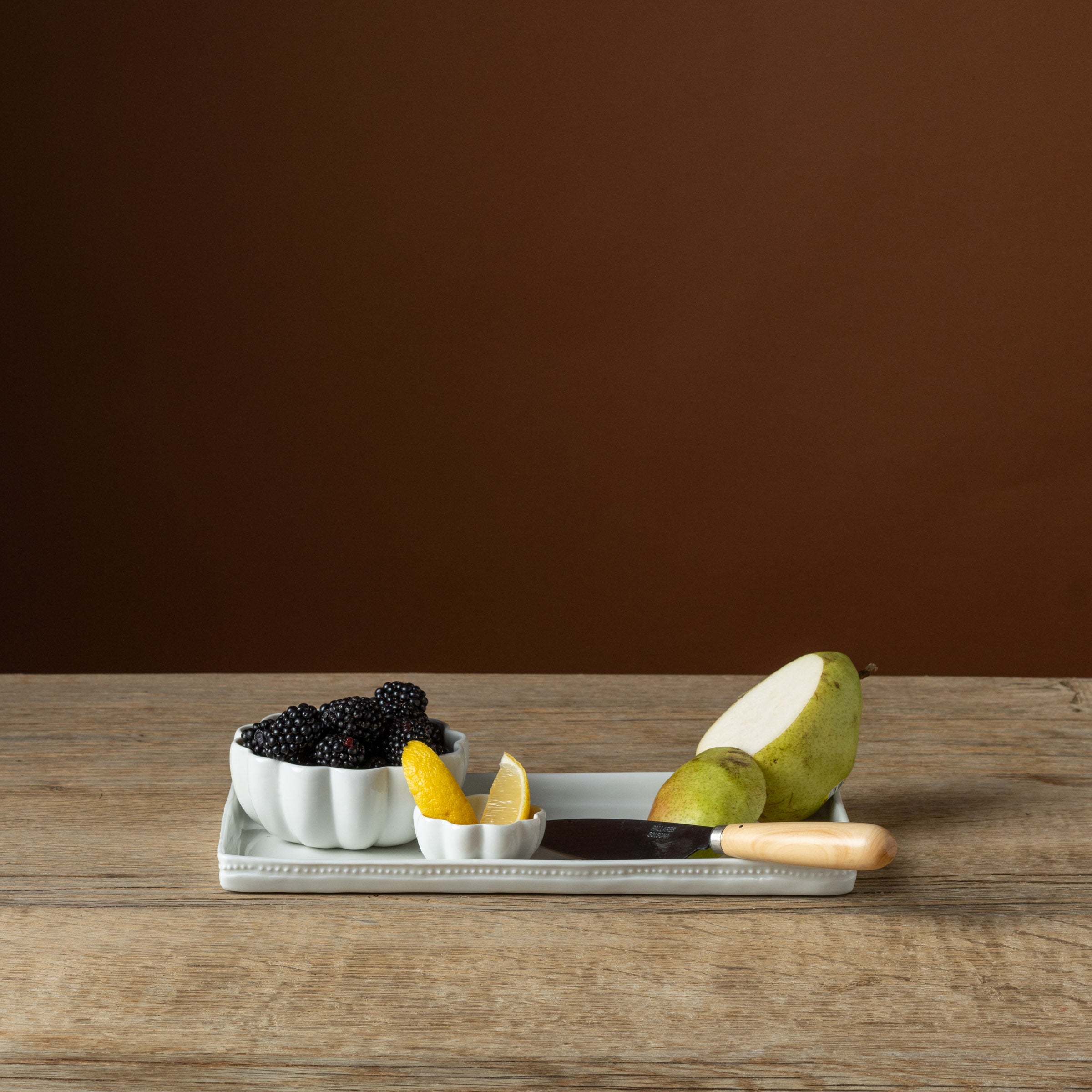 Louis XVI Presentation Recantuglar Plate