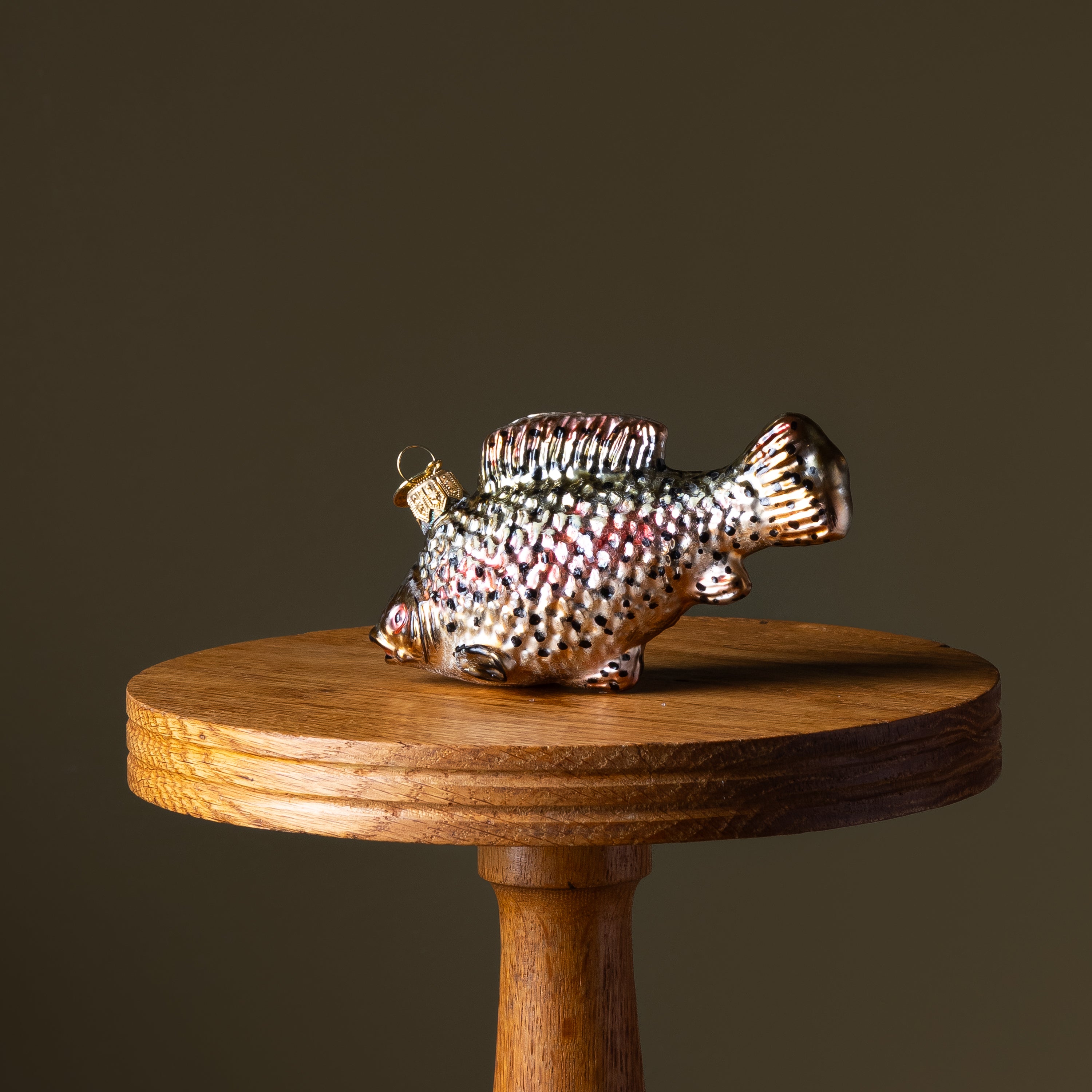 Carp Fish Glass Ornament