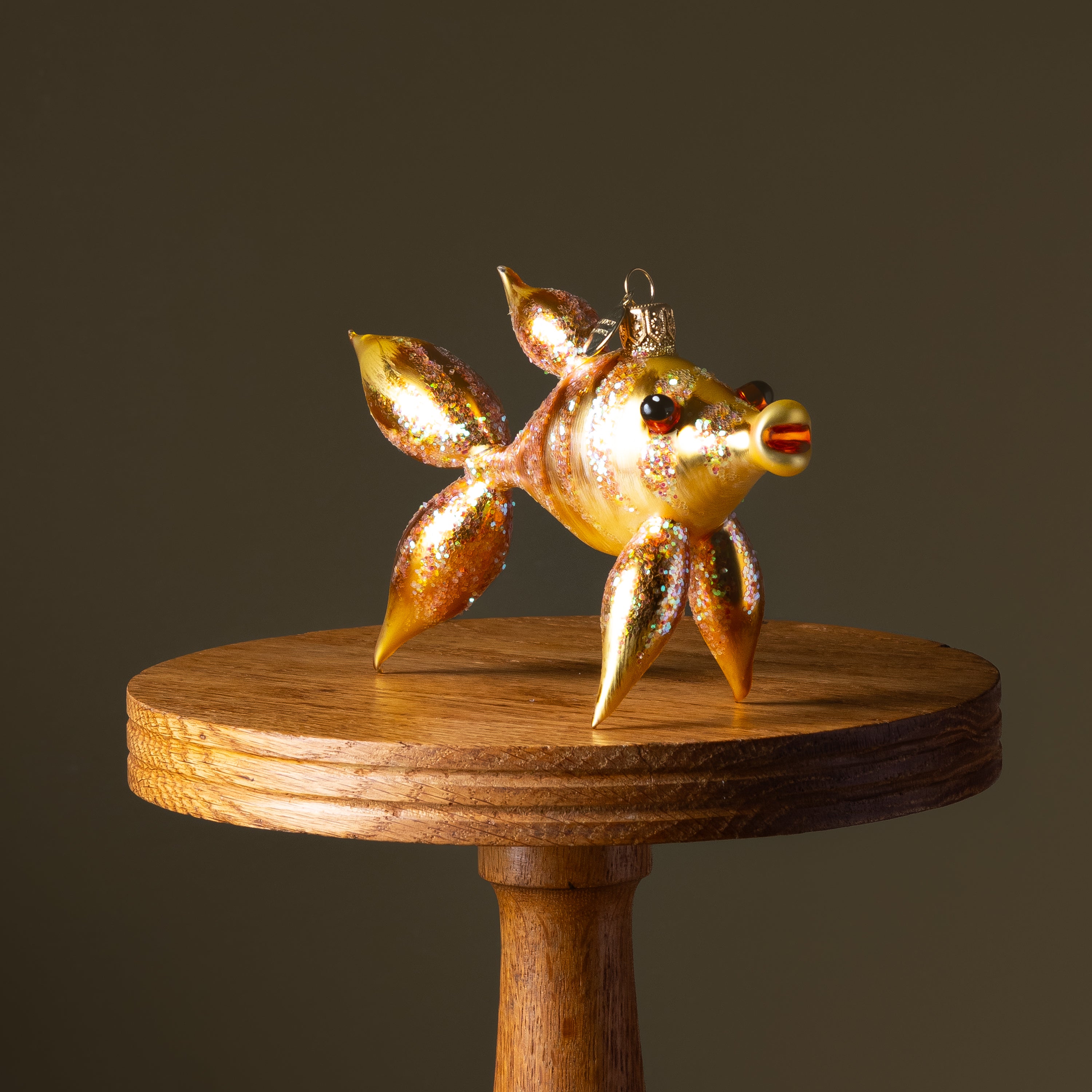 Goldfish Glass Ornament