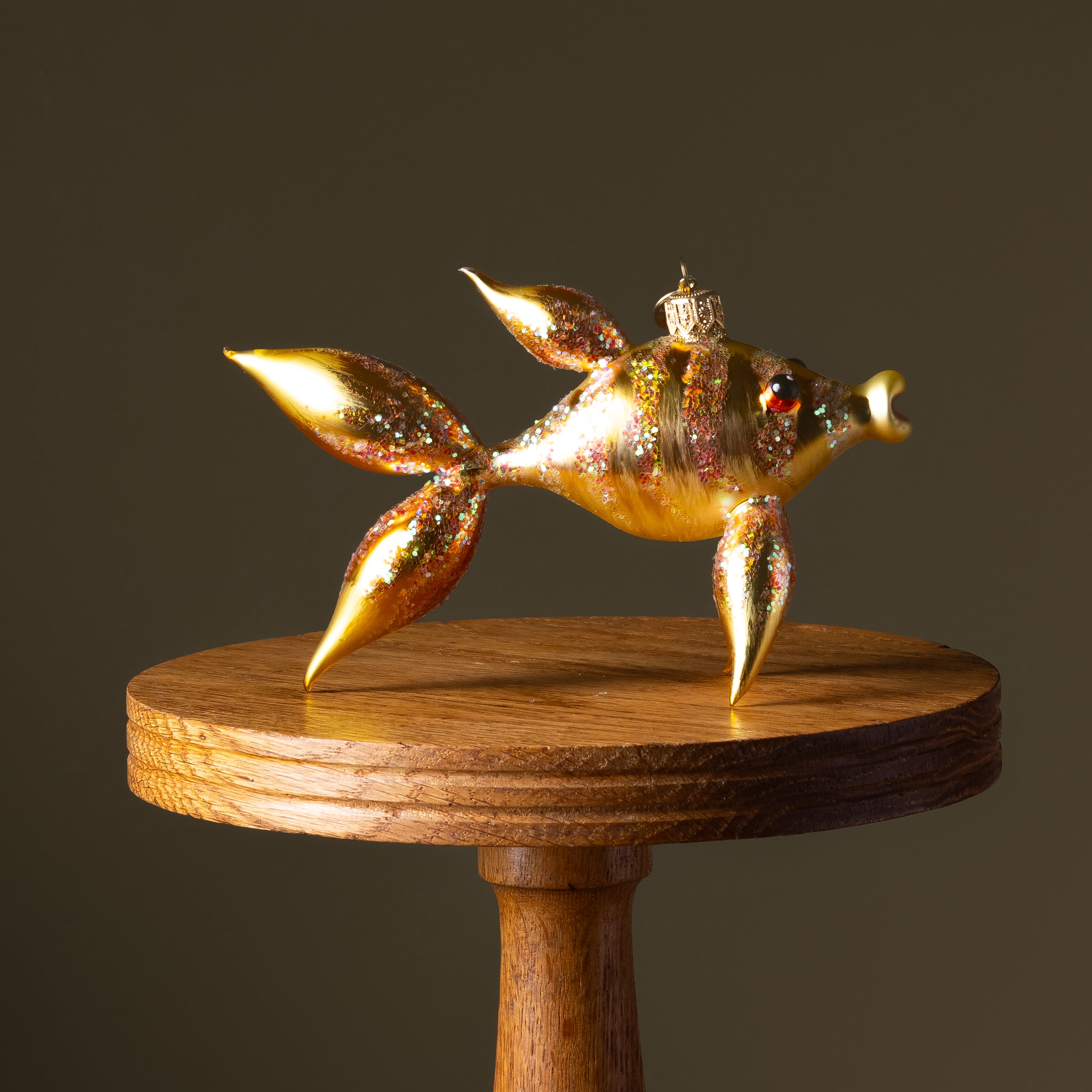 Goldfish Glass Ornament