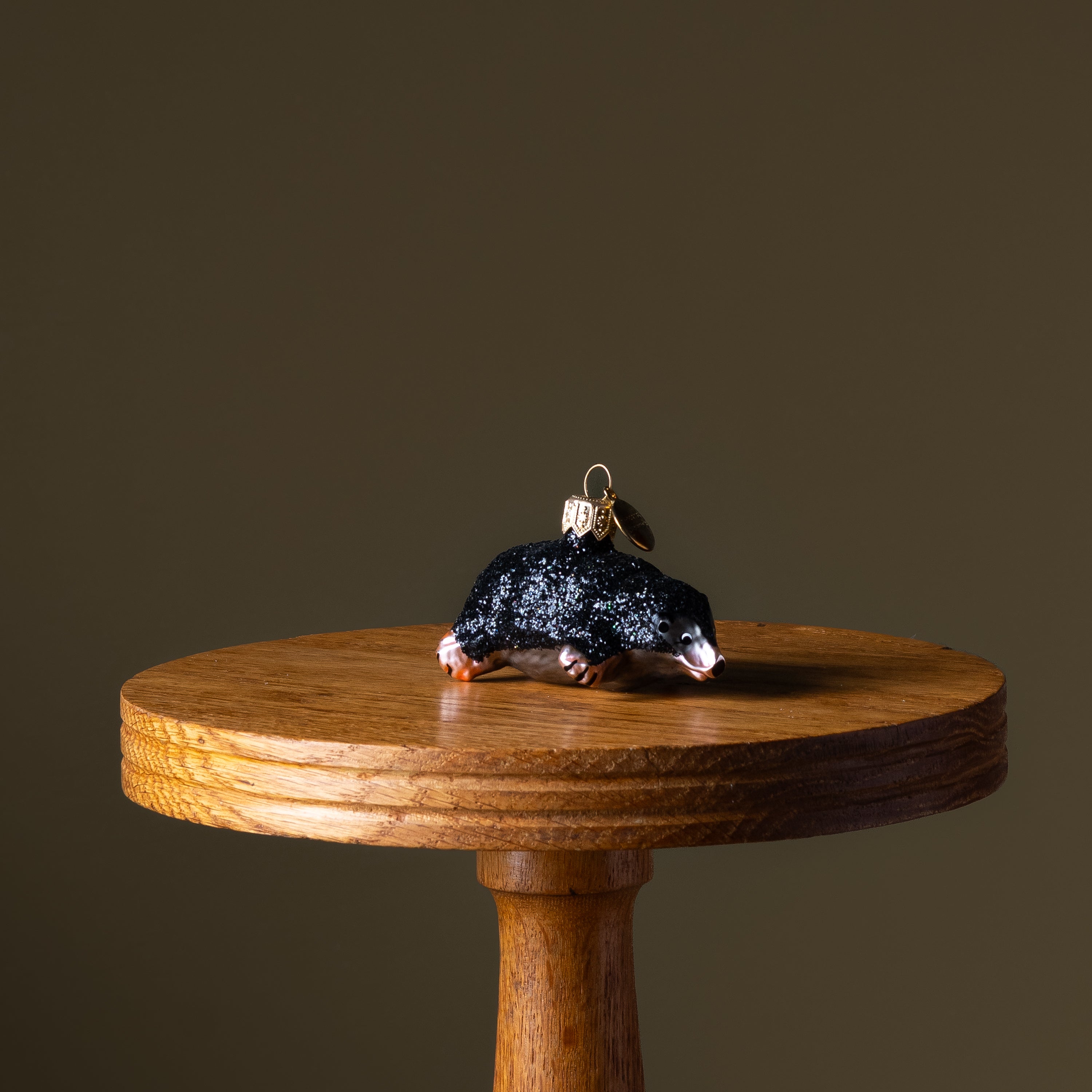 Mole Glass Ornament