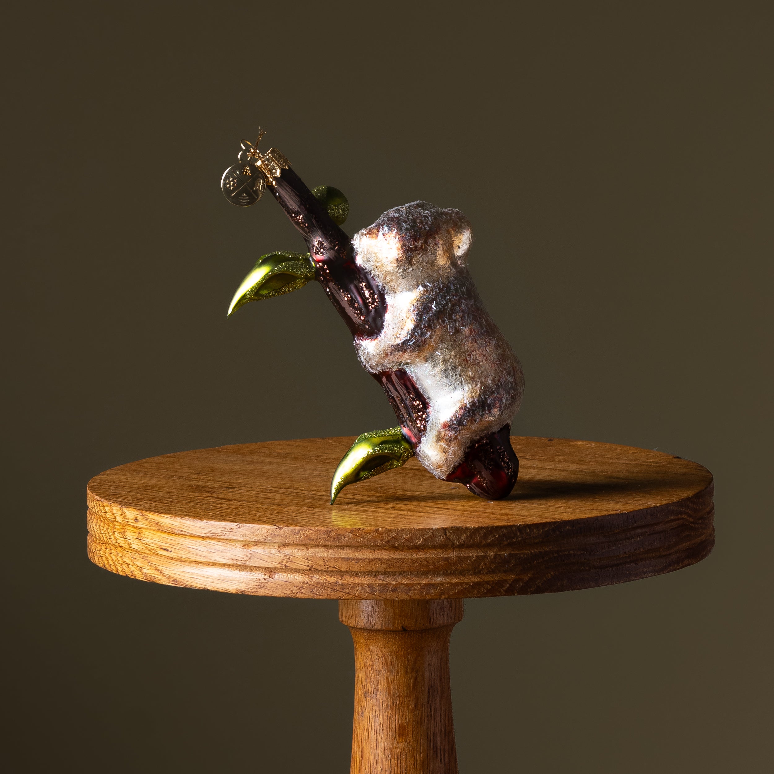 Koala Bear Glass Ornament