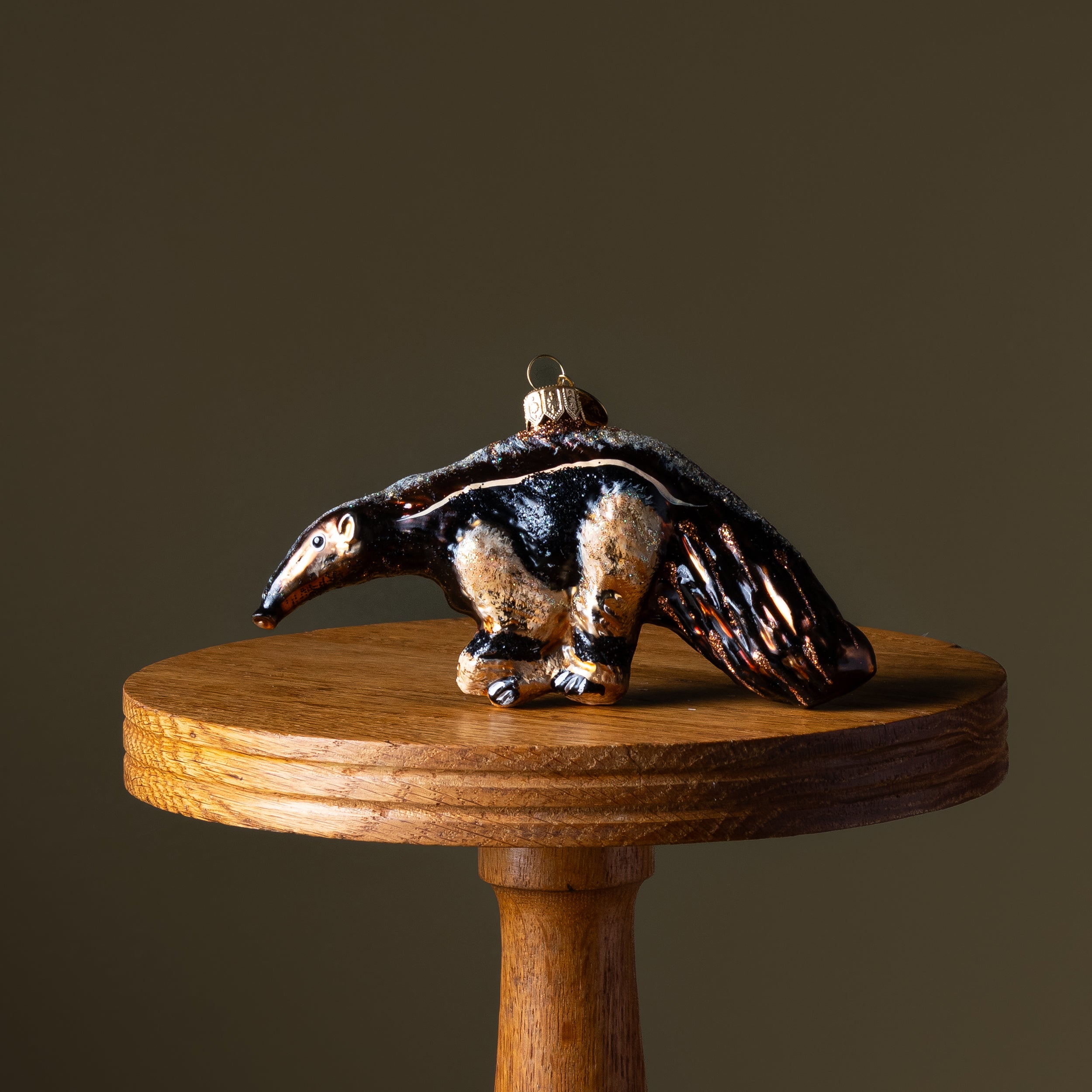 Ardvark Glass Ornament
