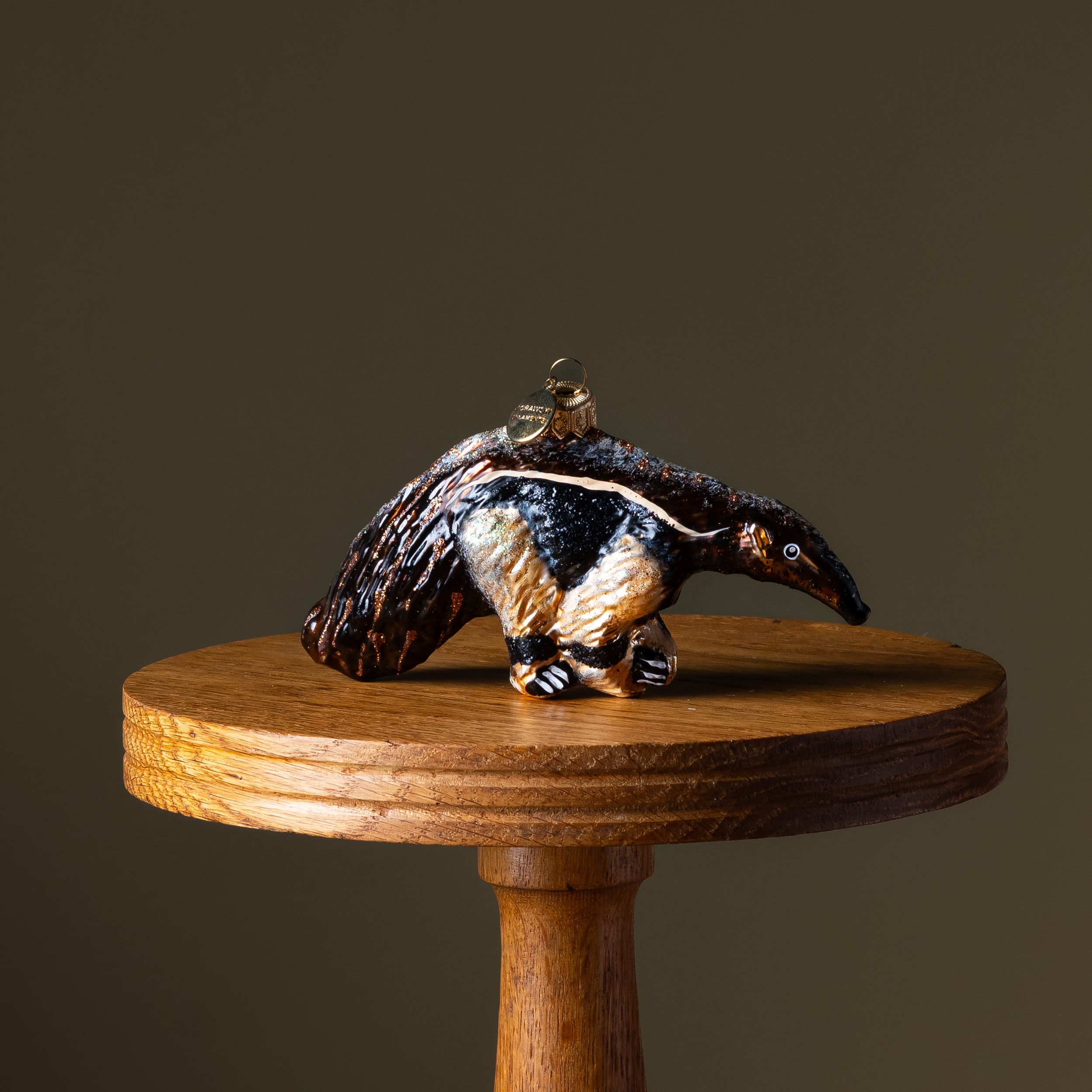 Ardvark Glass Ornament