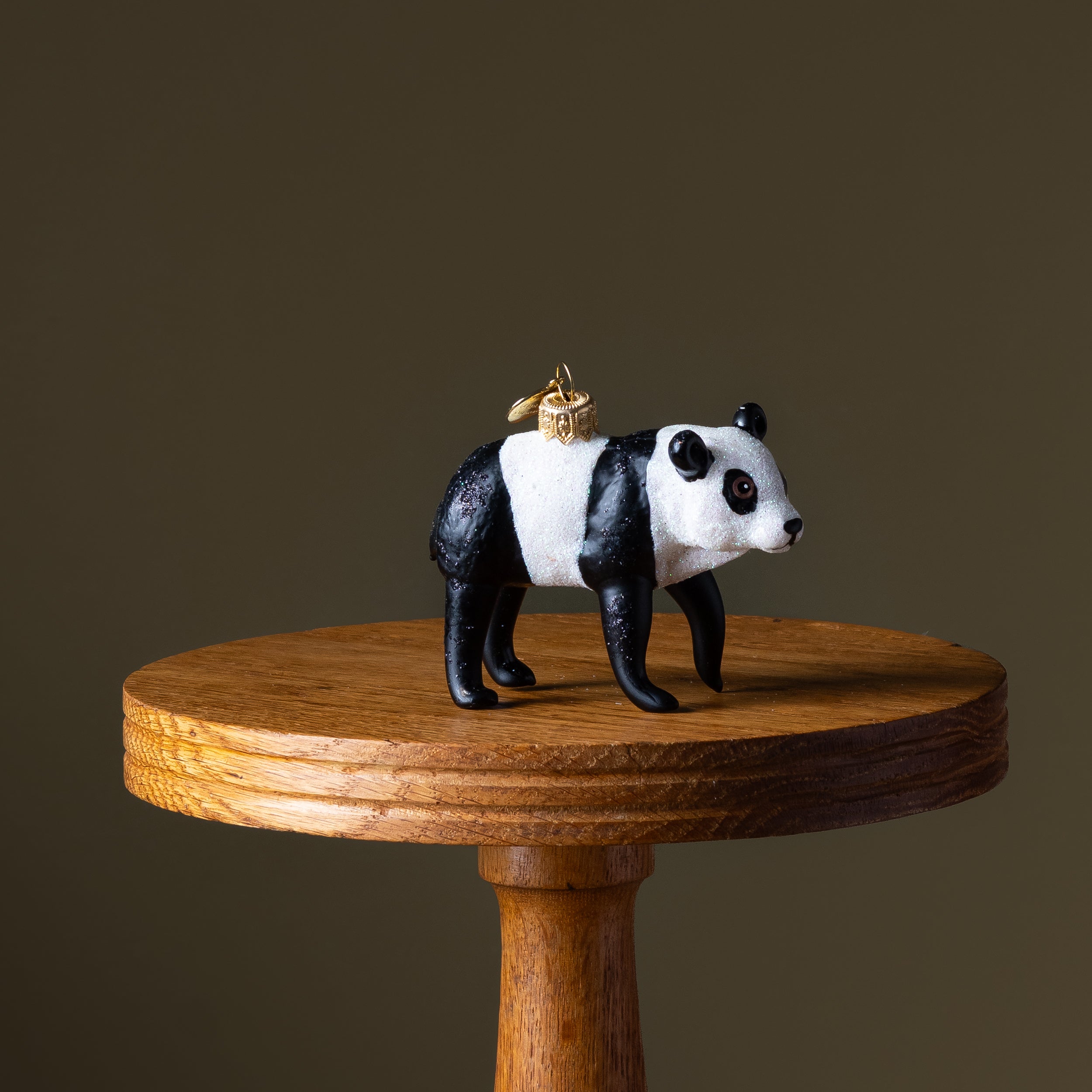 Panda Glass Ornament