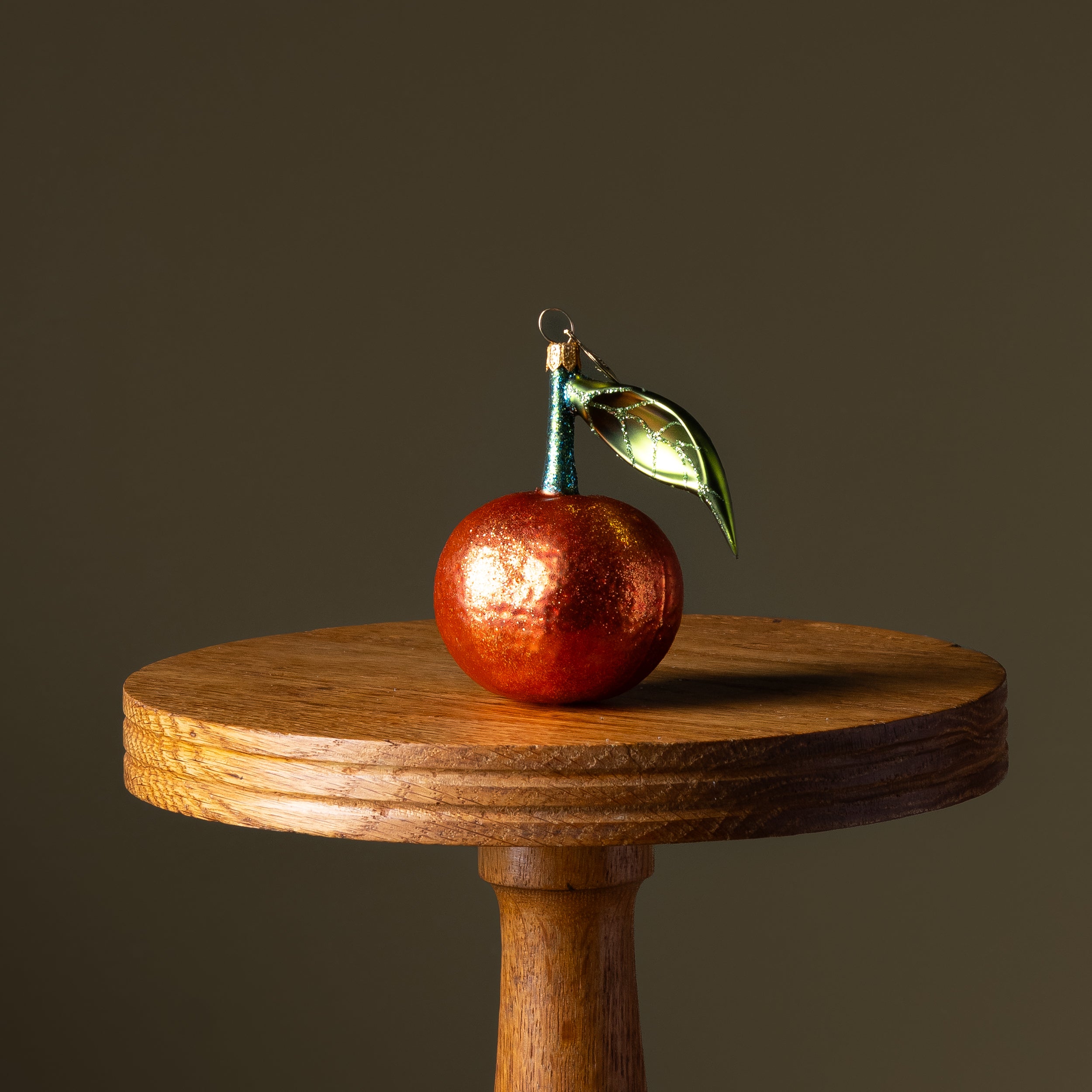 Orange Glass Ornament