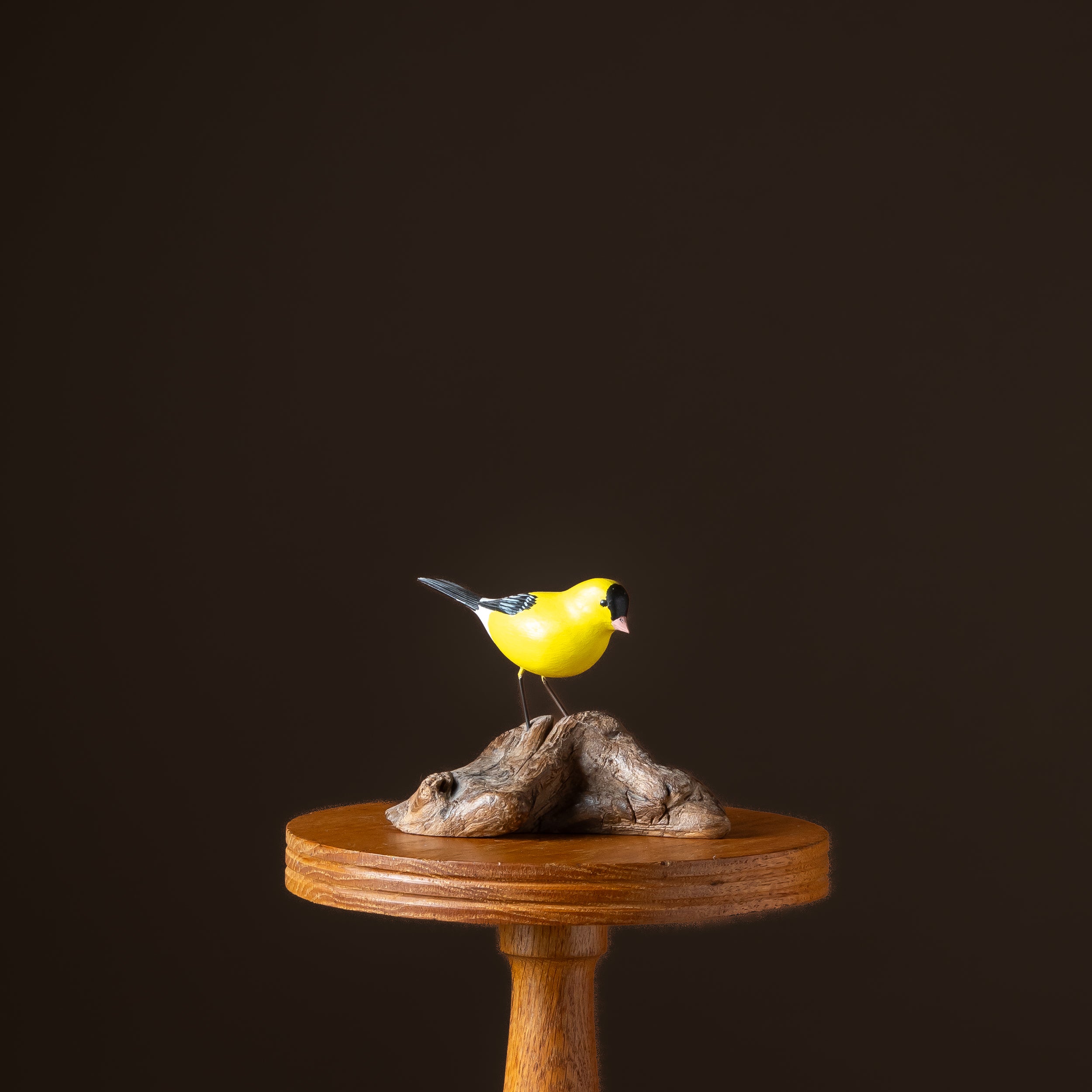 Three Carved Song Birds by Robert Negaard