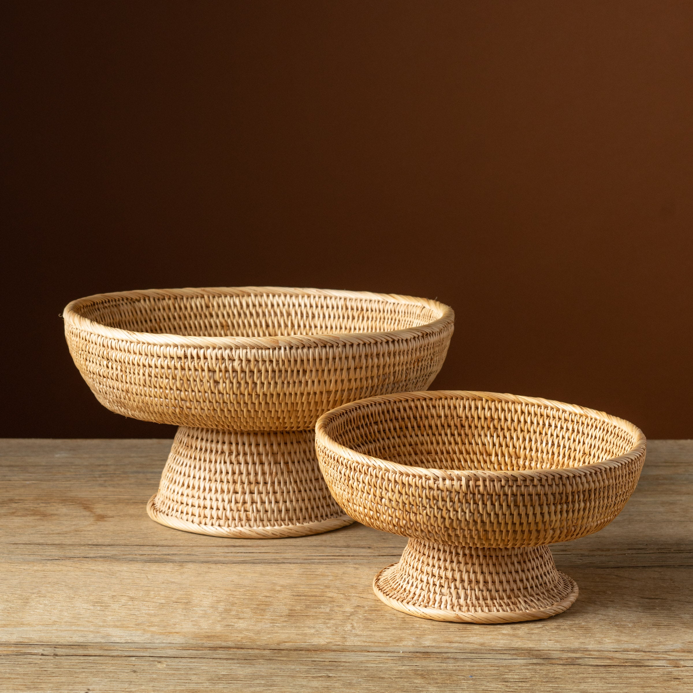 Small Woven Sabbia Fruit Stand