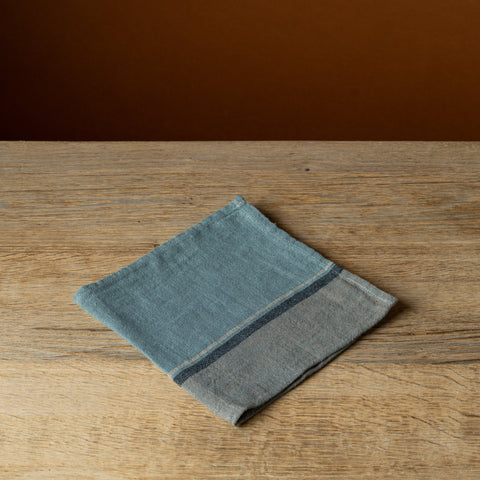 Dublin Vert de Gris Linen Napkin