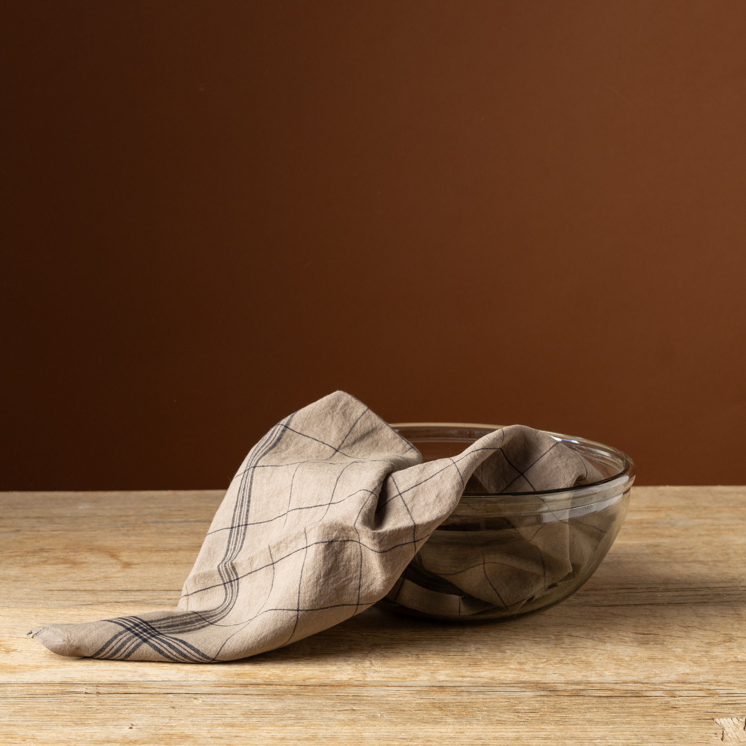 Bistrot Chataigne Linen Tea Towel