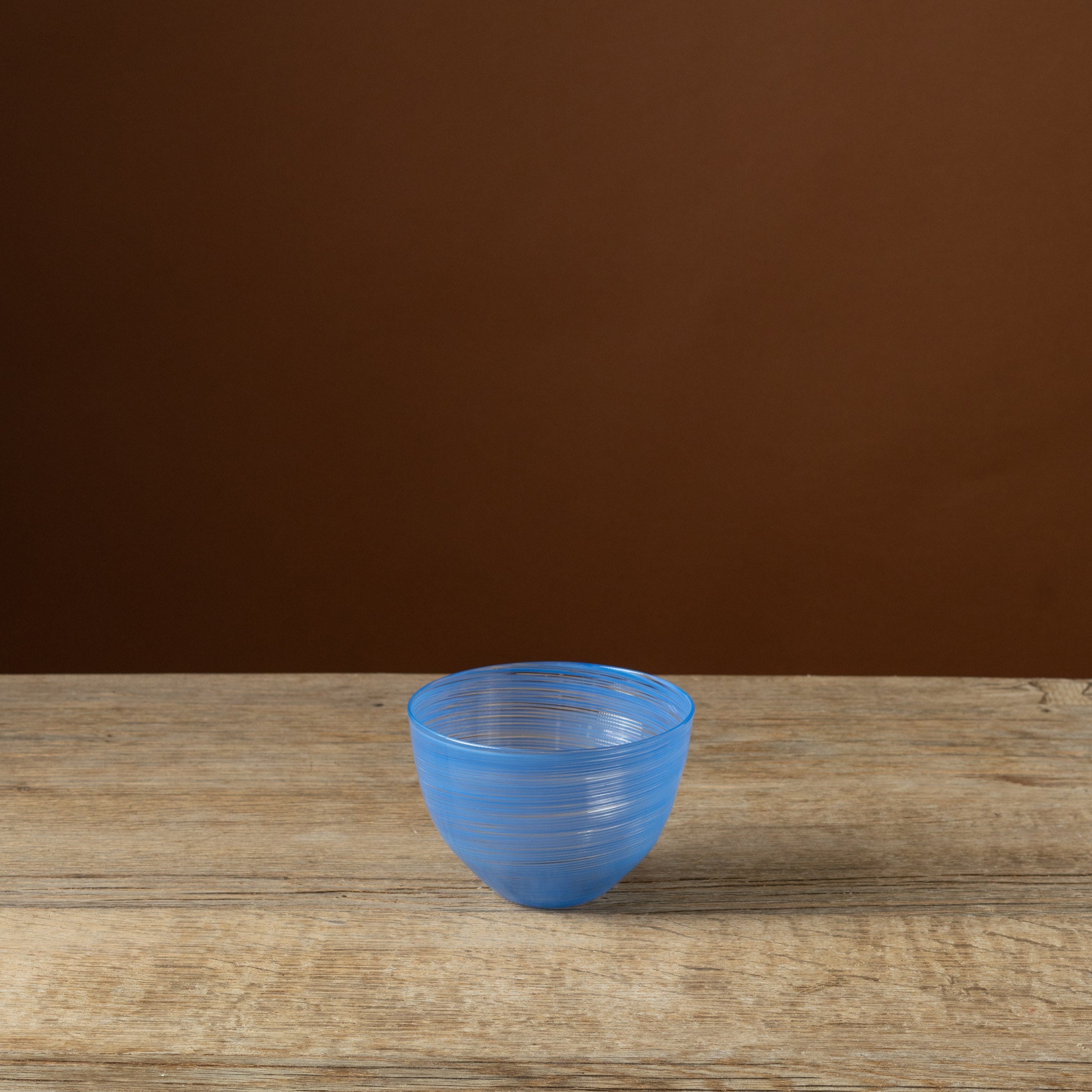 Dutch Blue Glass Bowl