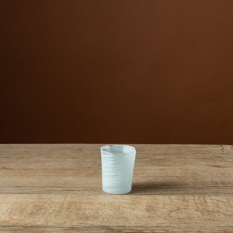 Celadon Octagonal Short Glass