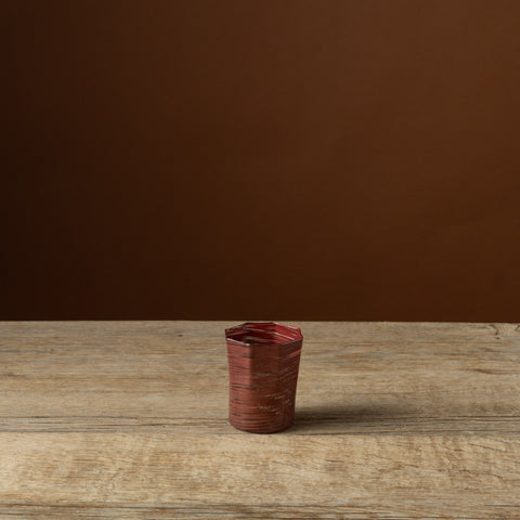 Copper Octagonal Short Glass