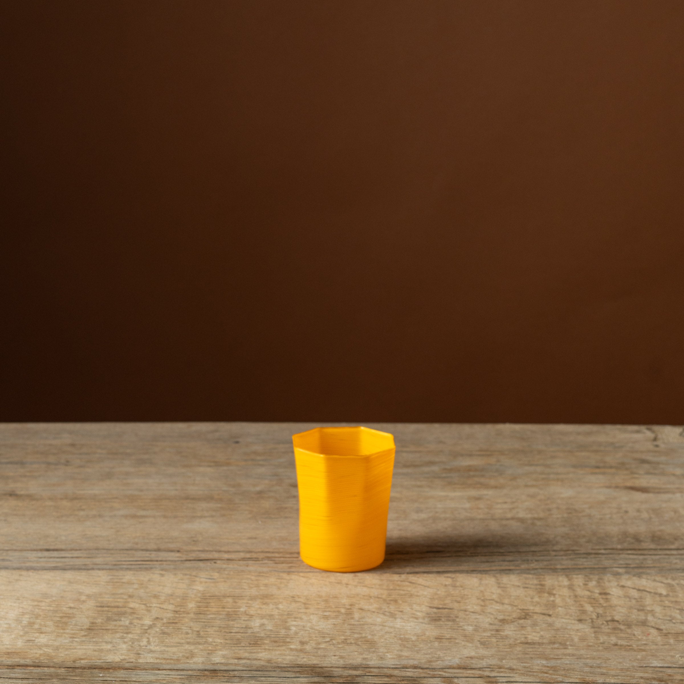 Corn Octagonal Short Glass