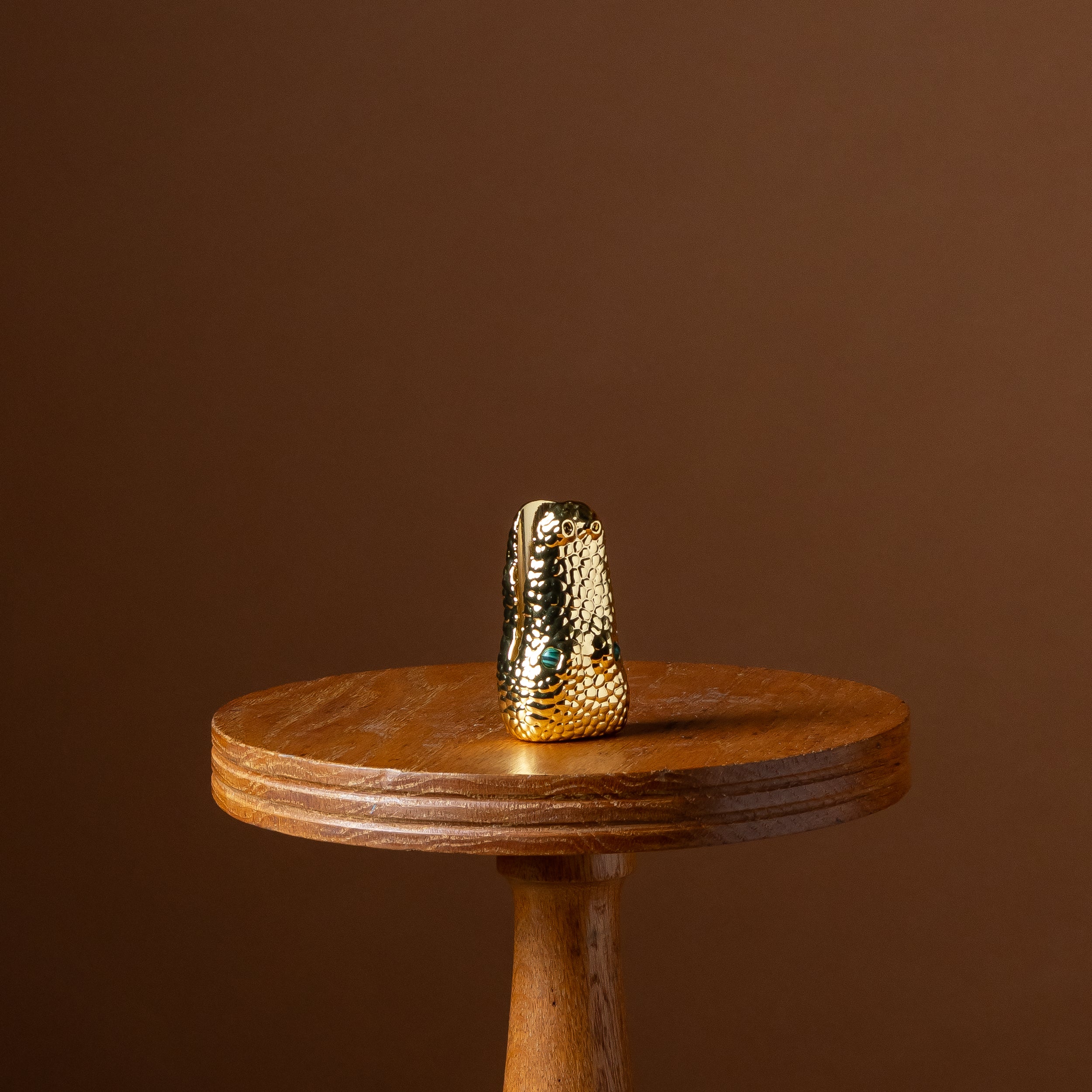 Gold Croc Lighter Case