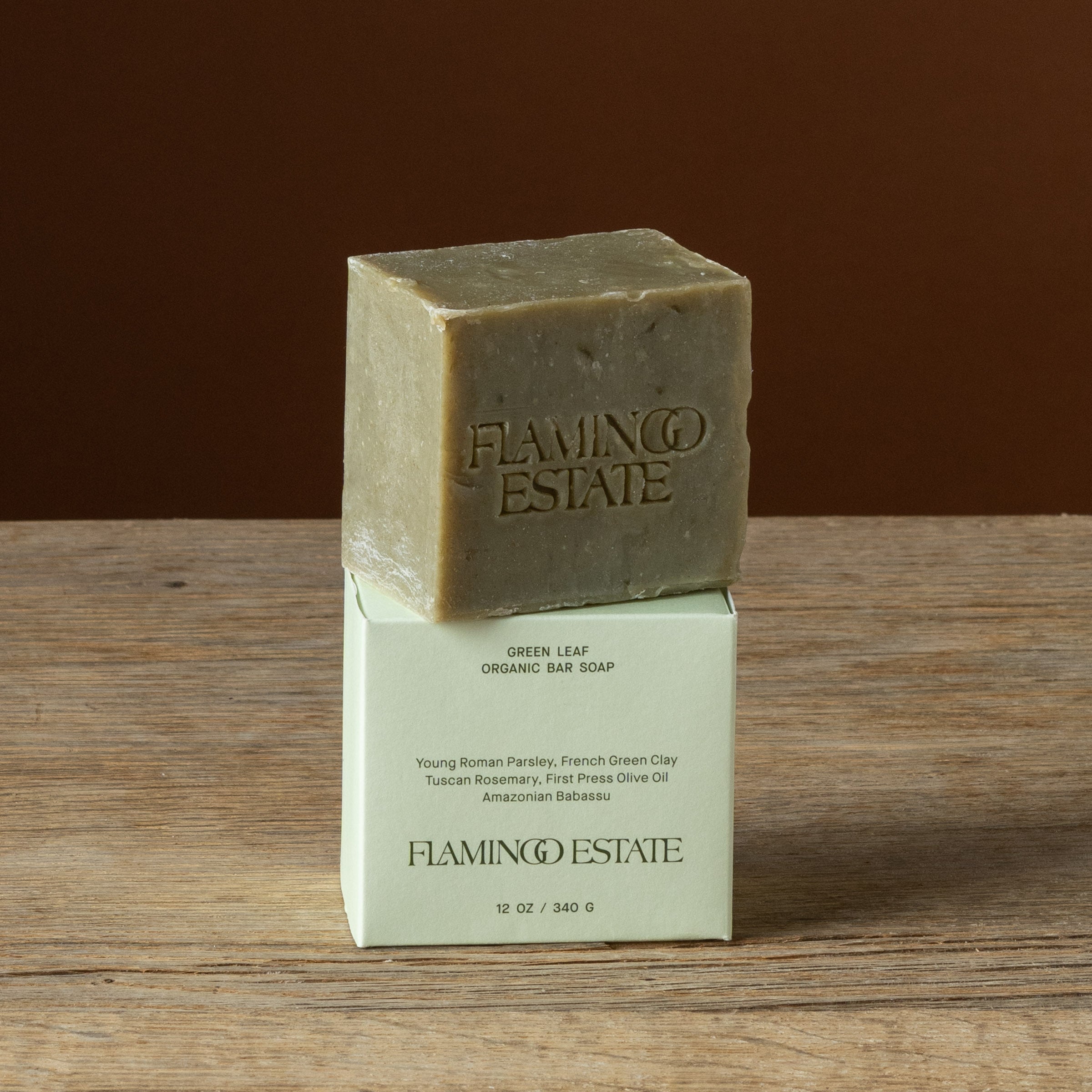 Roman Parsley & Fresh Rosemary Soap Brick