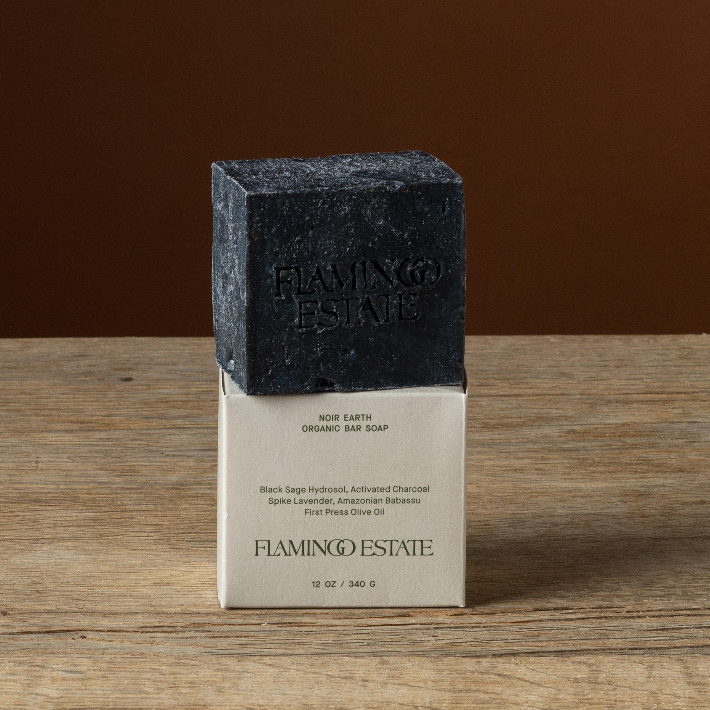 Lavender & Activated Charcoal Soap Brick