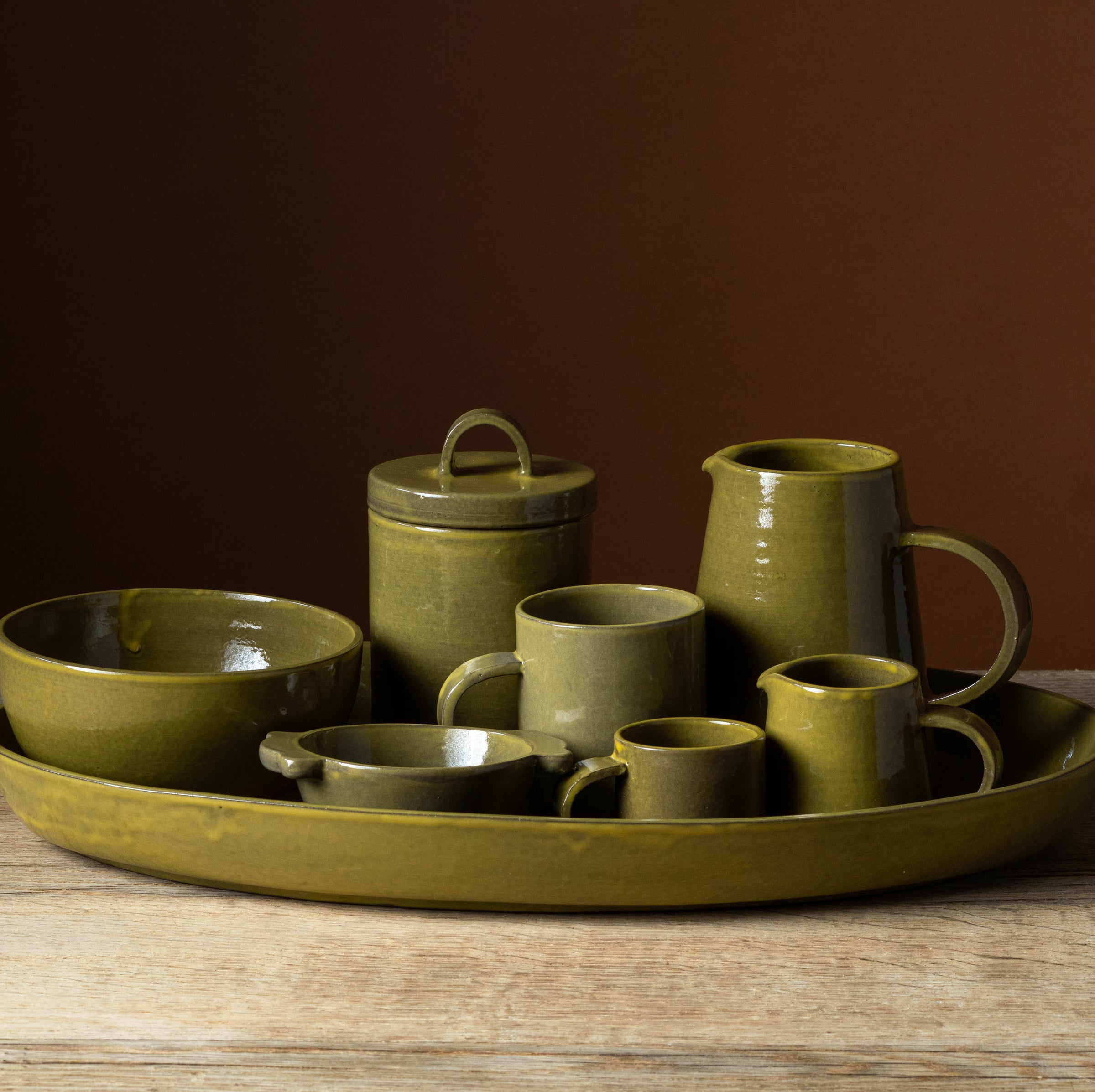 Ocra Deep Oval Serving Dish