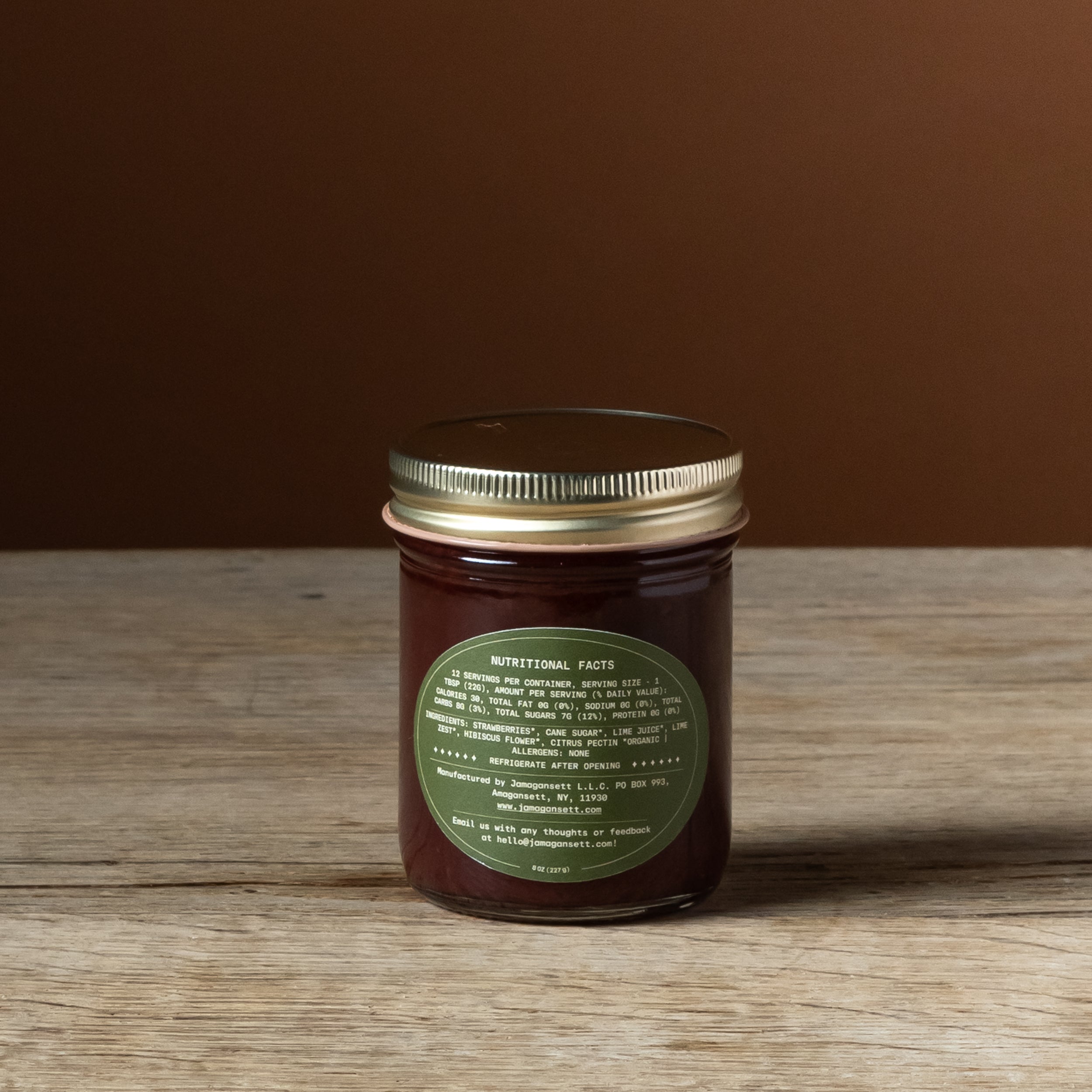 Vanilla Raspberry Jamagansett Jam