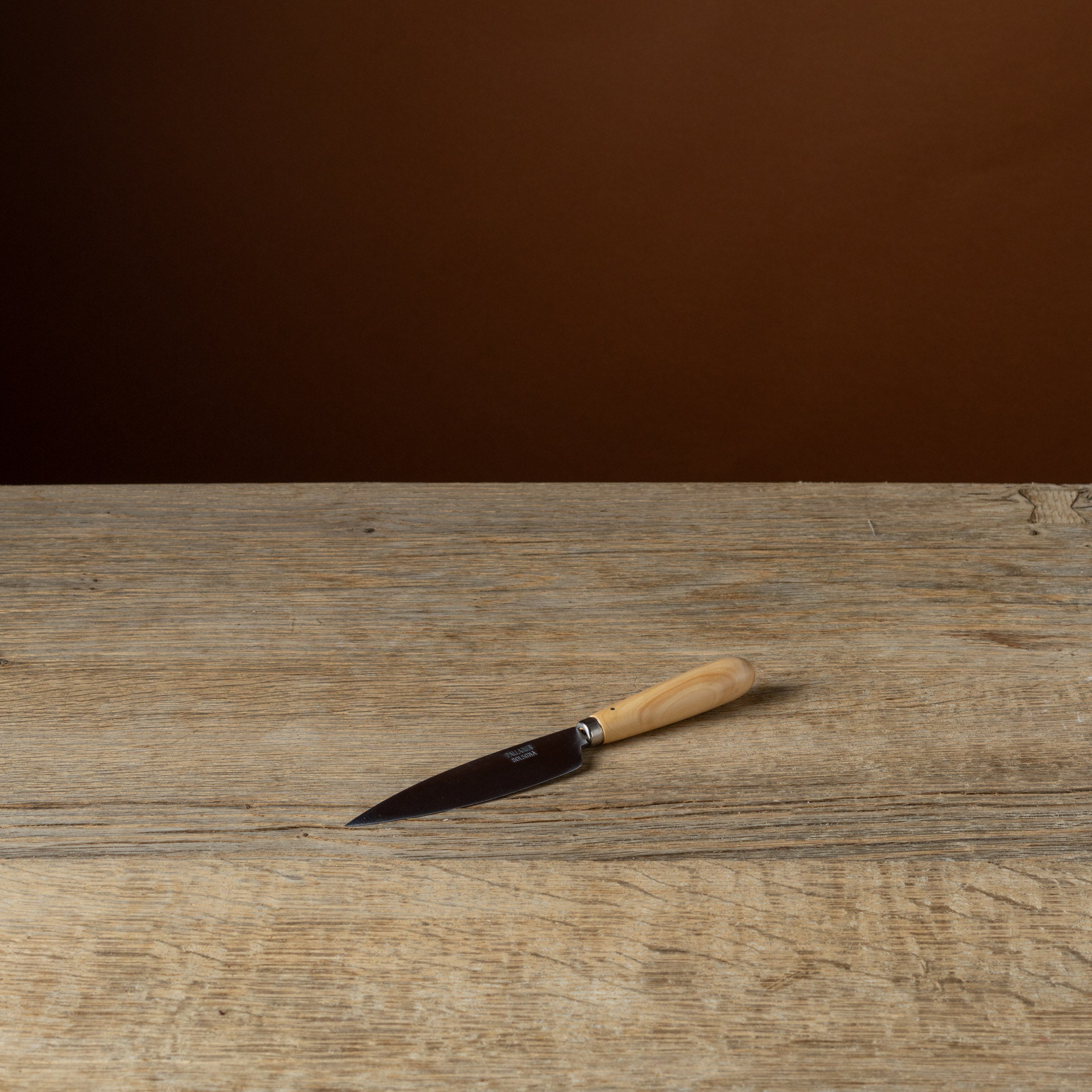 5" Carbon Steel Boxwood Kitchen Knife